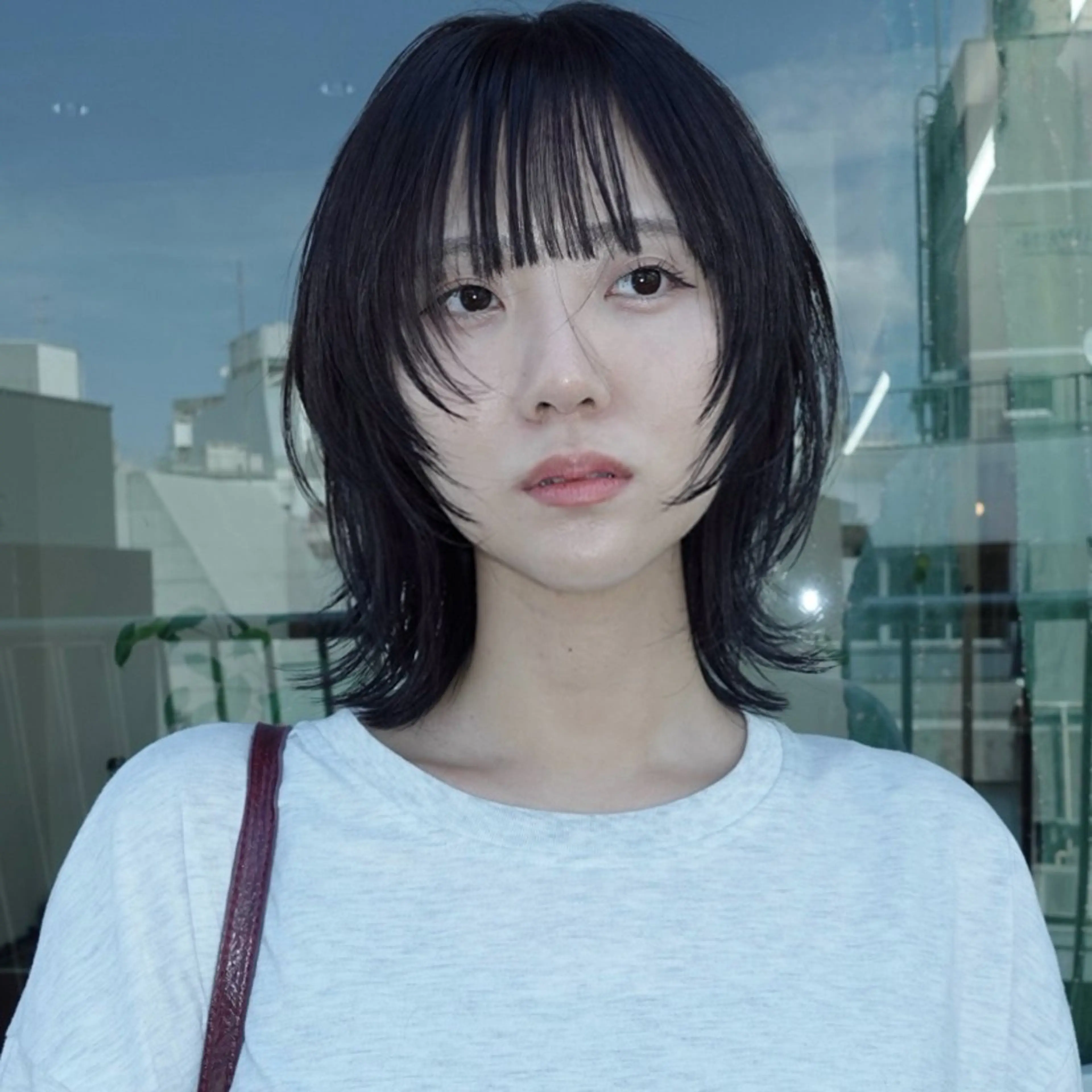 🧡似合わせカット🧡カット➕縮毛矯正➕艶トリートメントor髪質改善トリートメント　施設料金5%いただいております。の写真