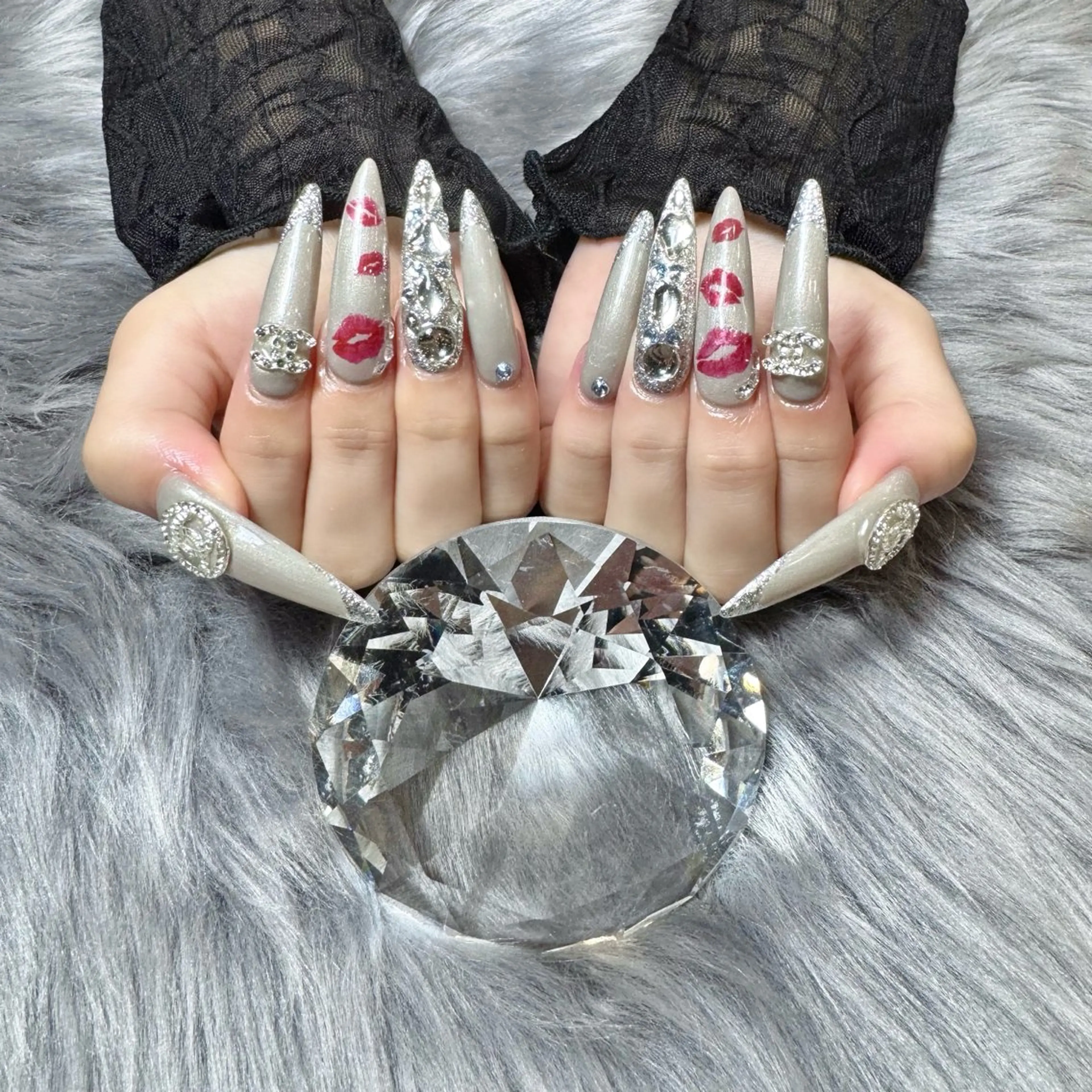 ネイル ロングネイル ネイルチップ ハンドネイル Doris Nail Salonのネイルデザイン