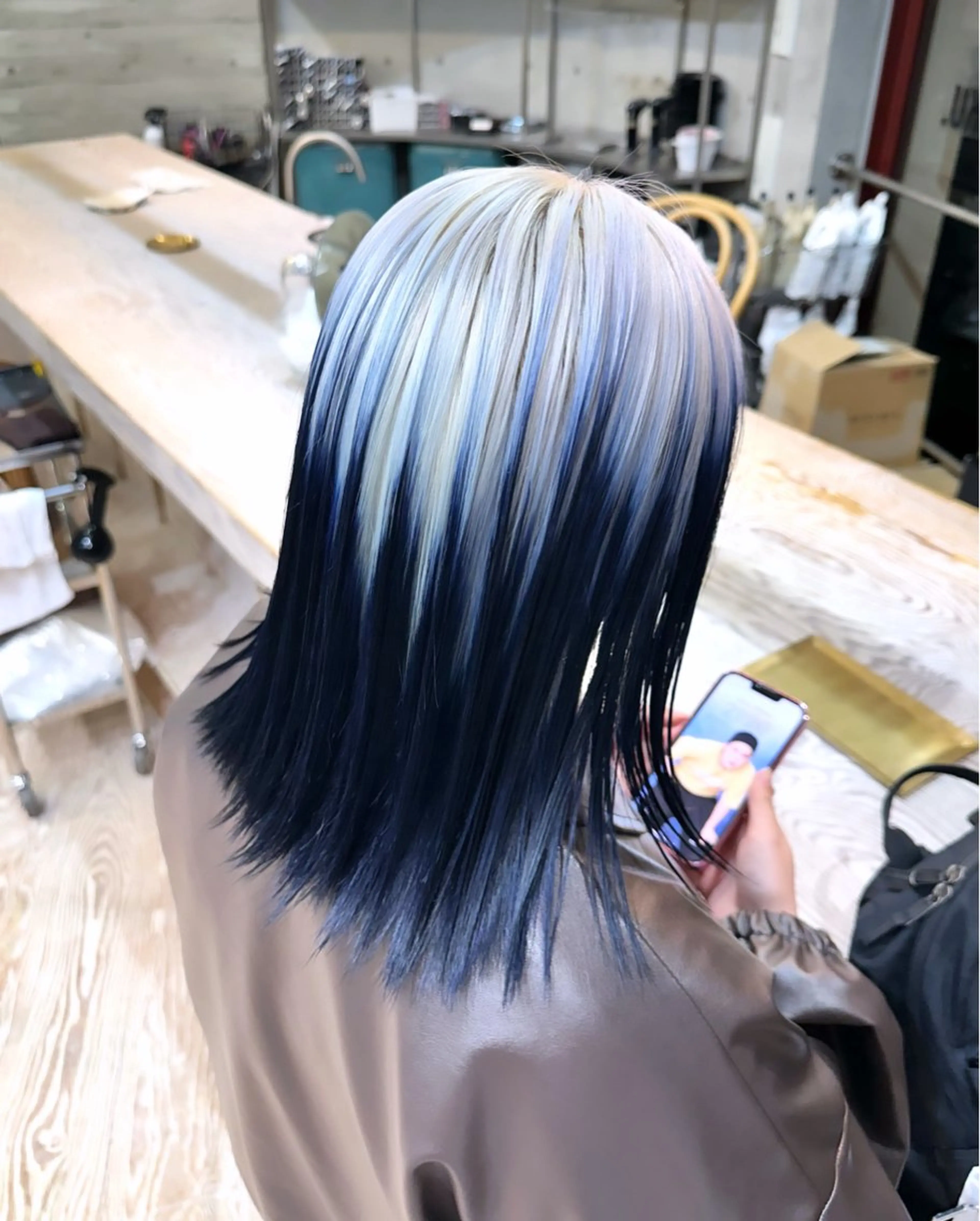 カラー カット ヘアカラー トリートメント ササキカズマ〻透明感 〻色落ち〻赤み消しのヘアスタイル