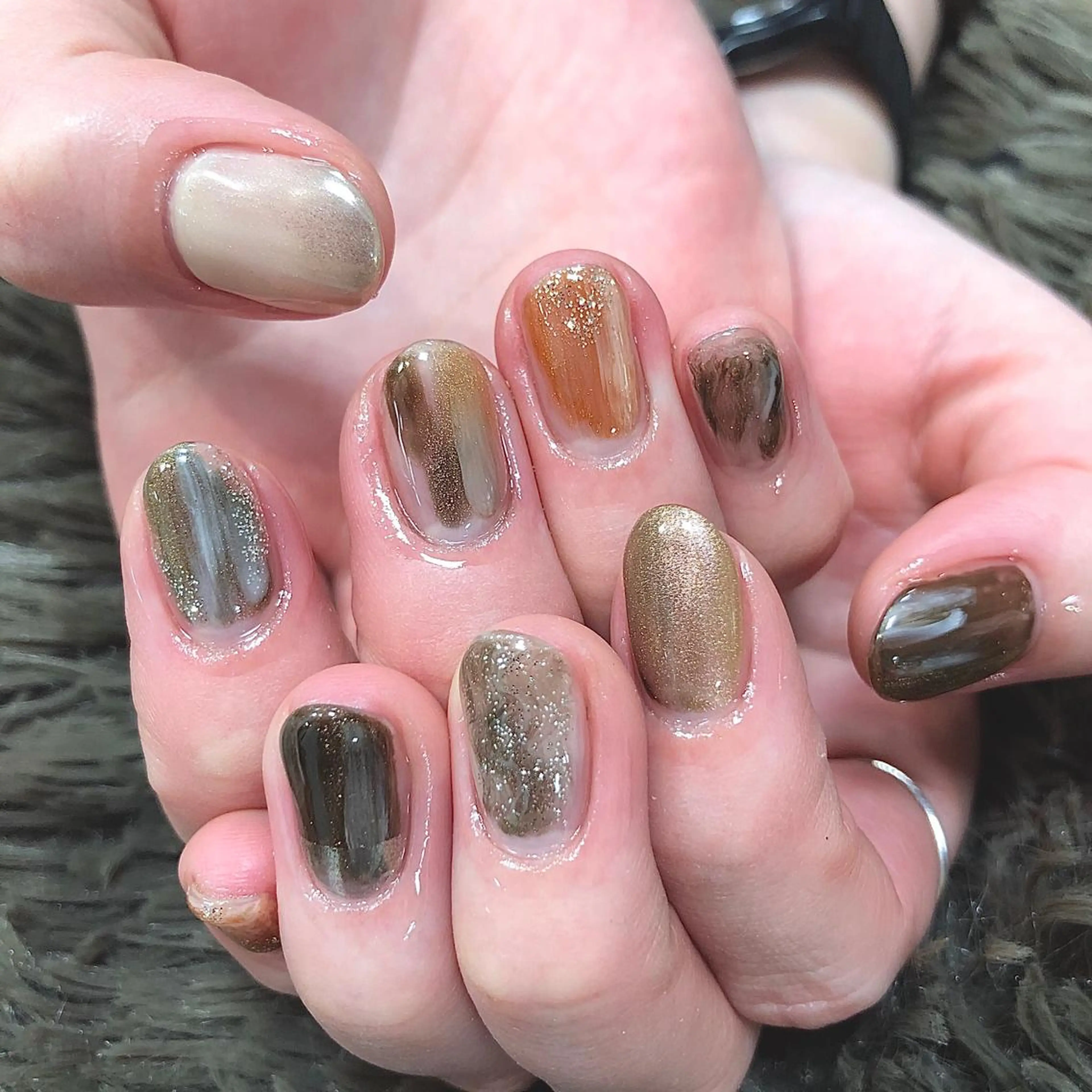 ネイル ニュアンスネイル C. 👑itoのマツエク・マツパデザイン