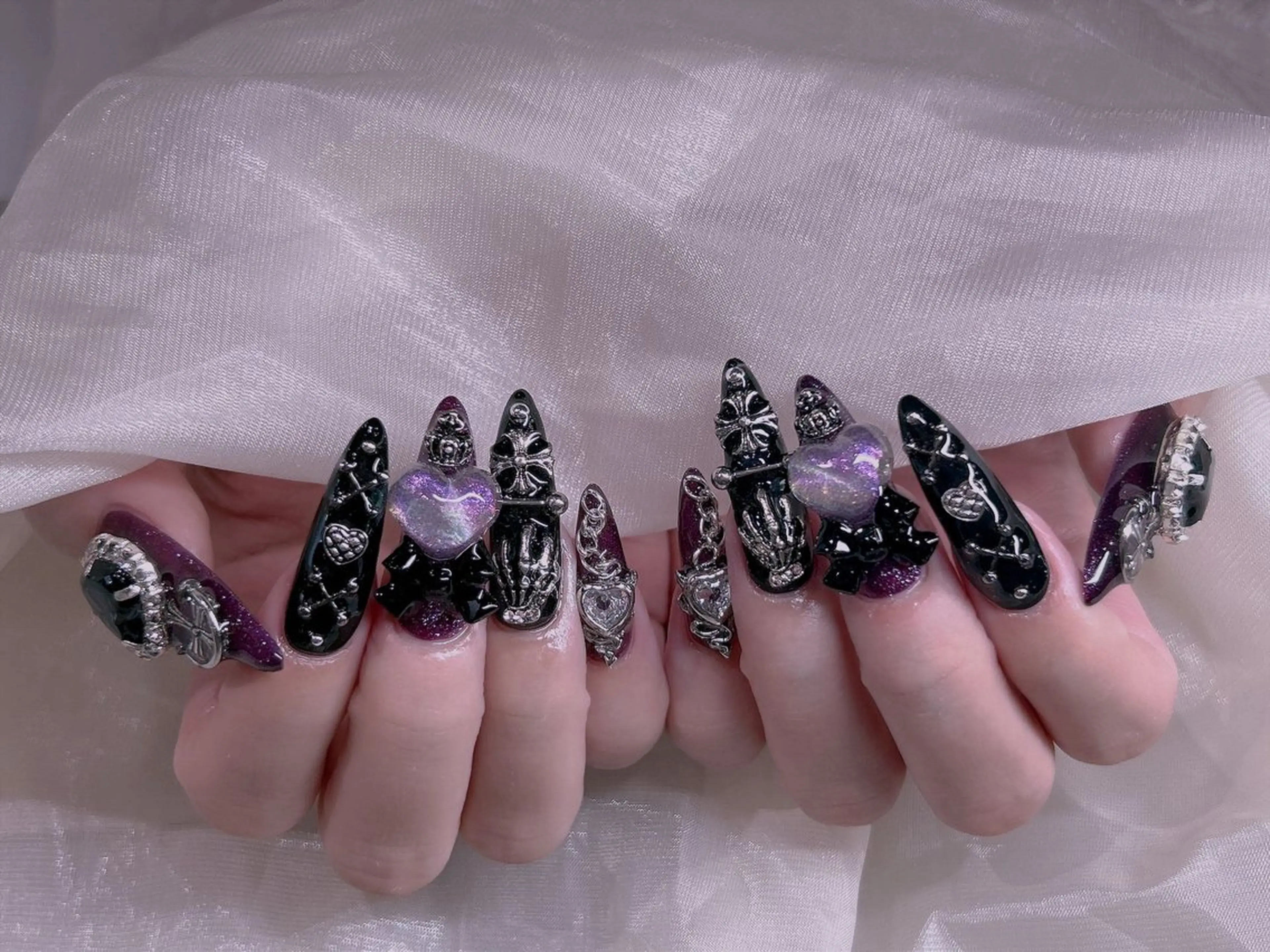 ネイル ハンドネイル エムズ エムズのマツエク・マツパデザイン