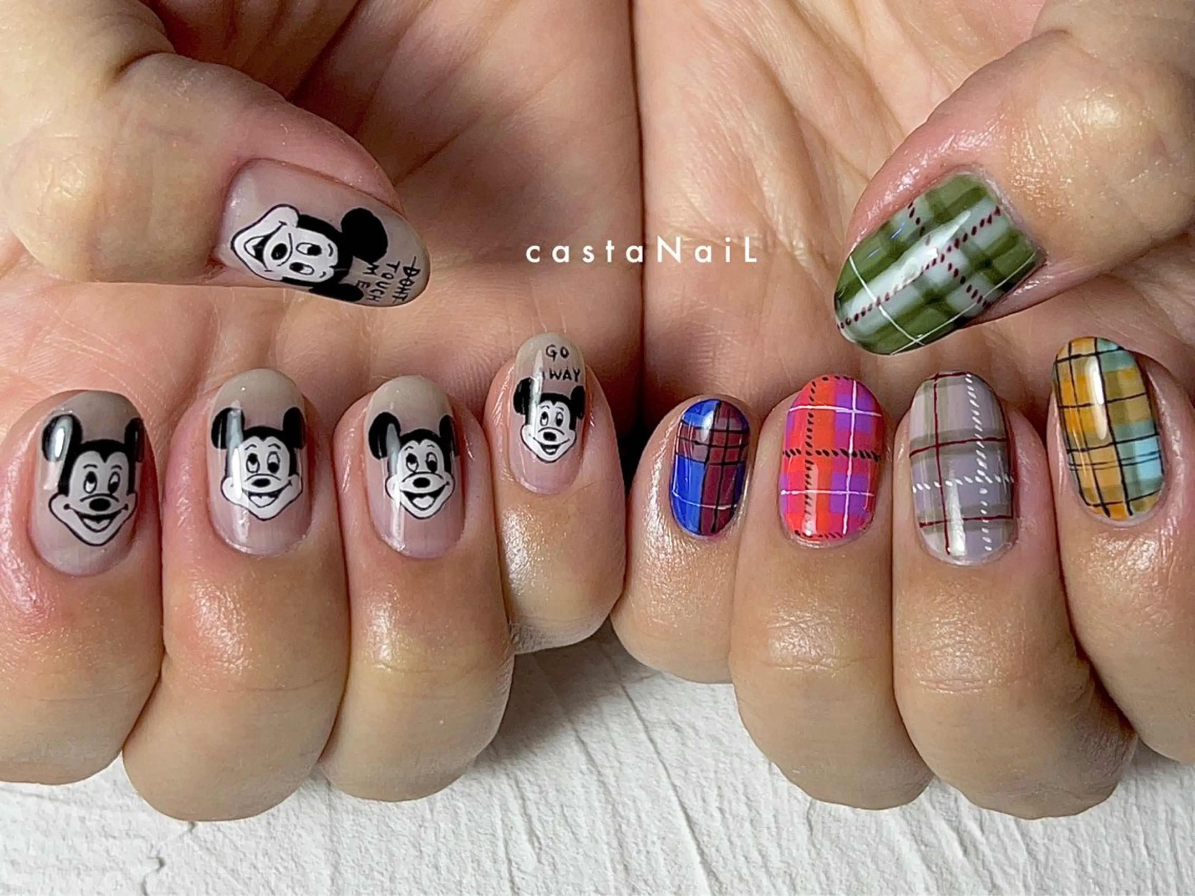 ネイル アートネイル c a s t a N a i Lのネイルデザイン