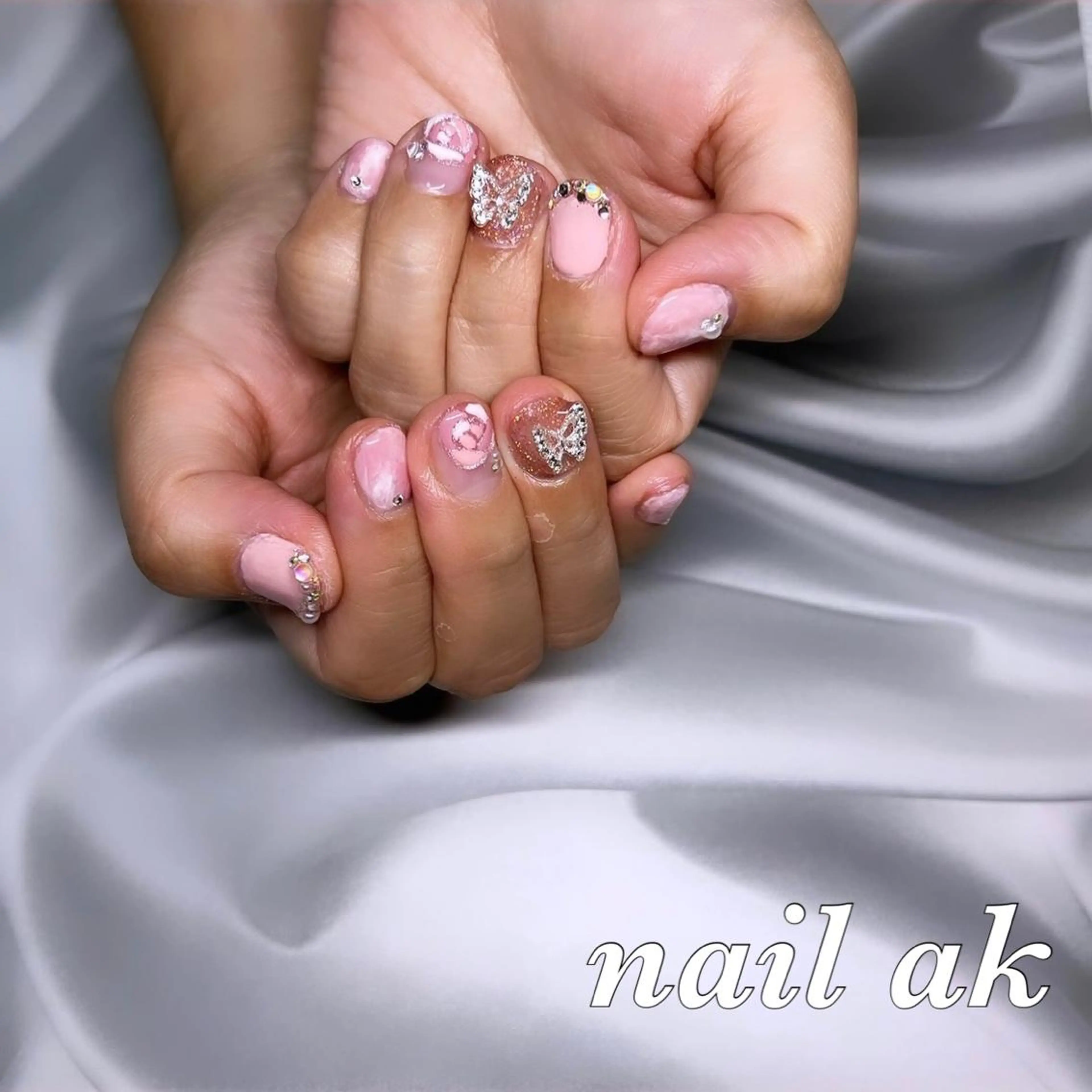 ネイル ハンドネイル ak nail .のネイルデザイン