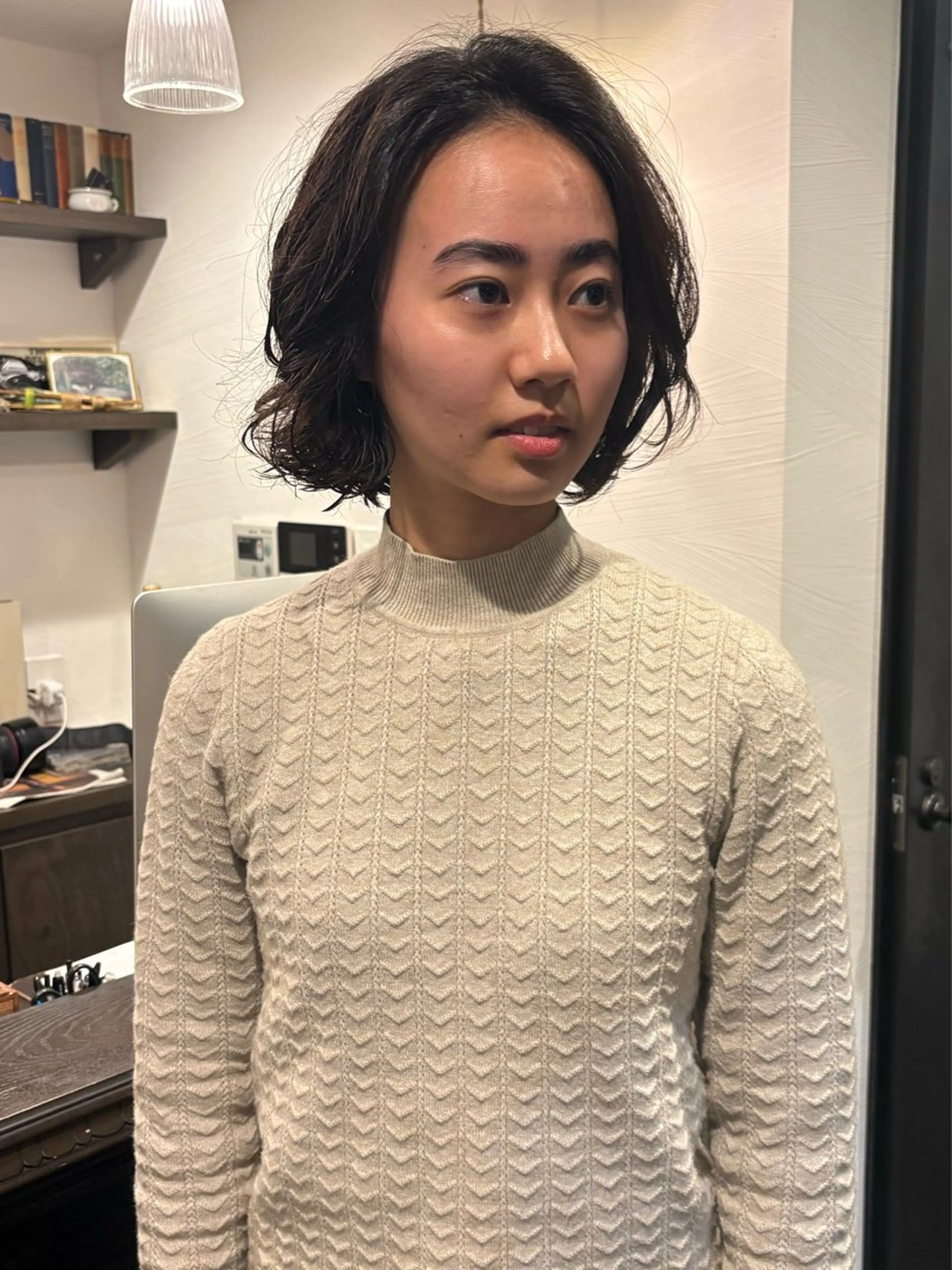 ショート パーマ 目黒/当日🉑/本橋 真樹のヘアスタイル