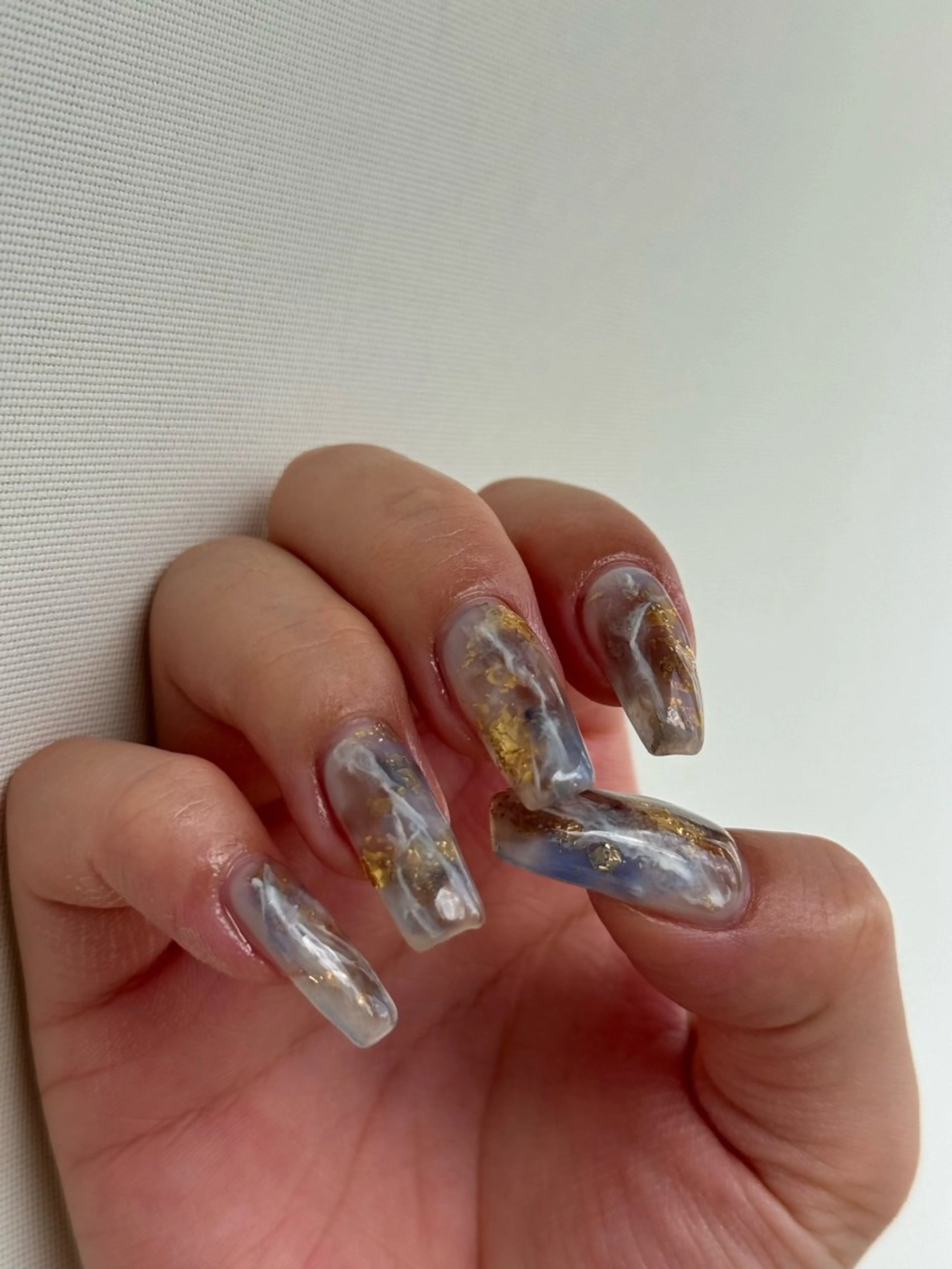 ネイル ジェルネイル ニュアンスネイル パラジェル MONICA KARENのネイルデザイン