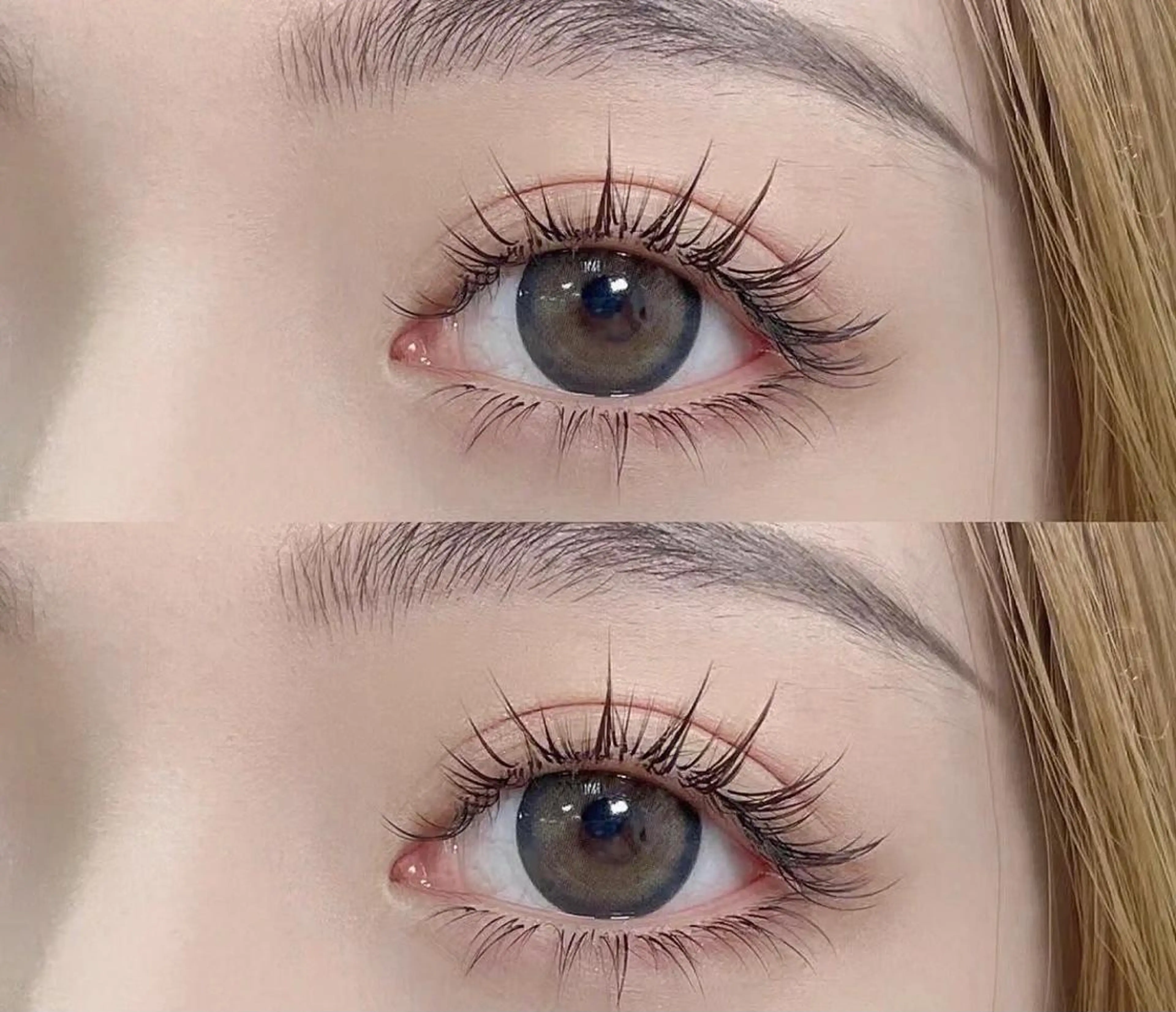 ワンホンデザイン上睫毛と下睫毛★何回オフ無料★の写真