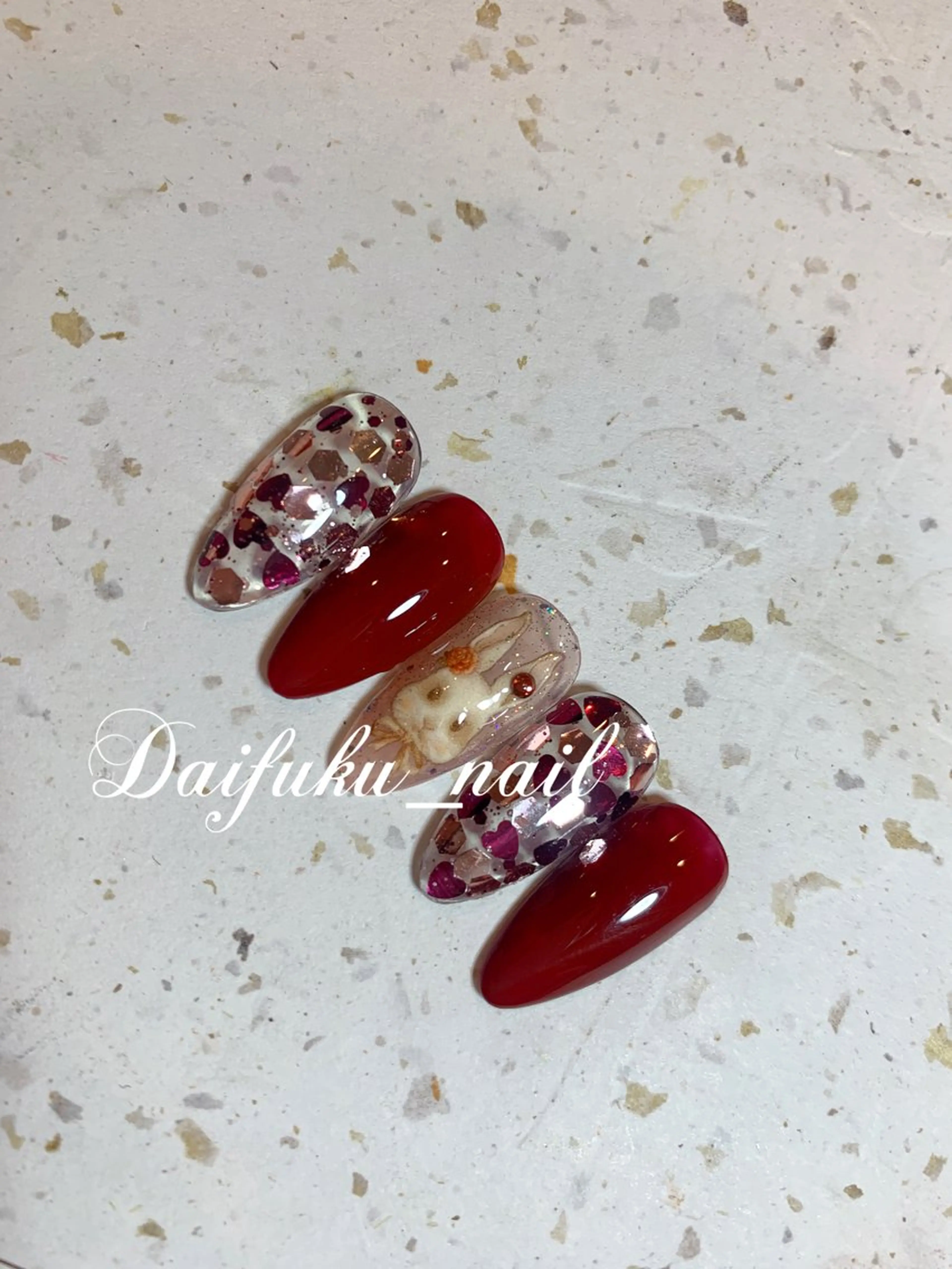 ミディアム Daifuku nailsのネイルデザイン