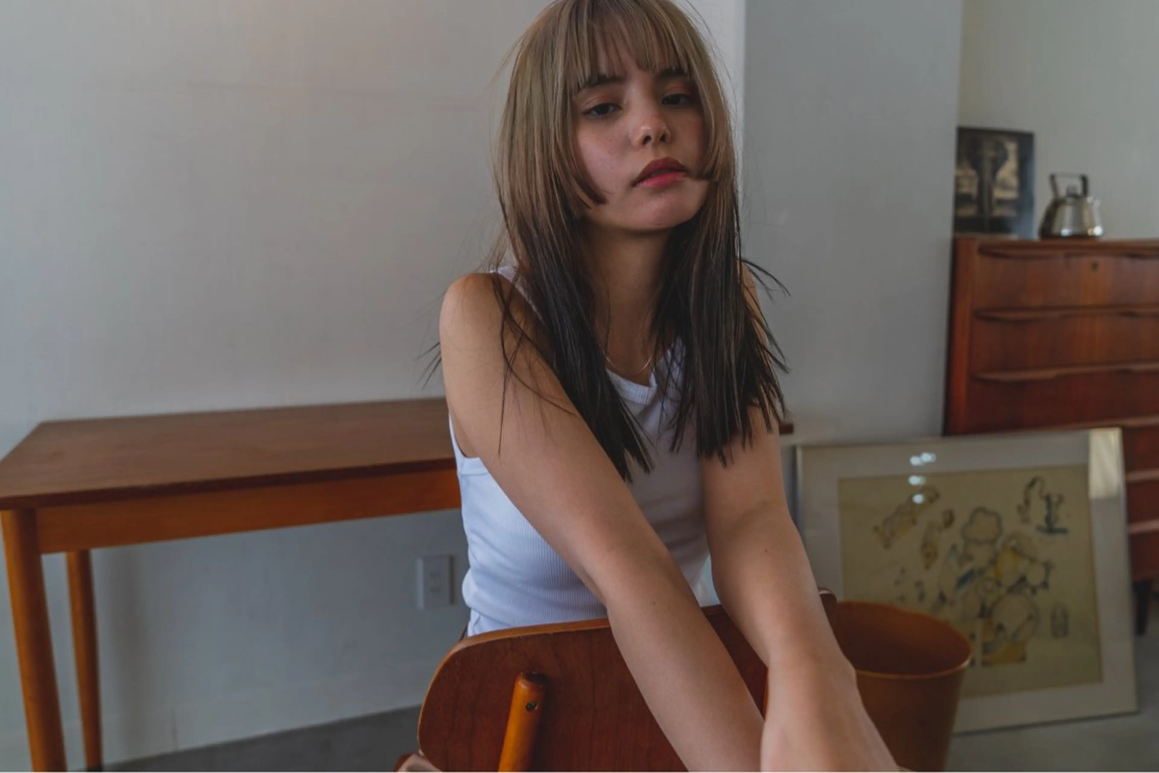 カラー mei /greenのヘアスタイル