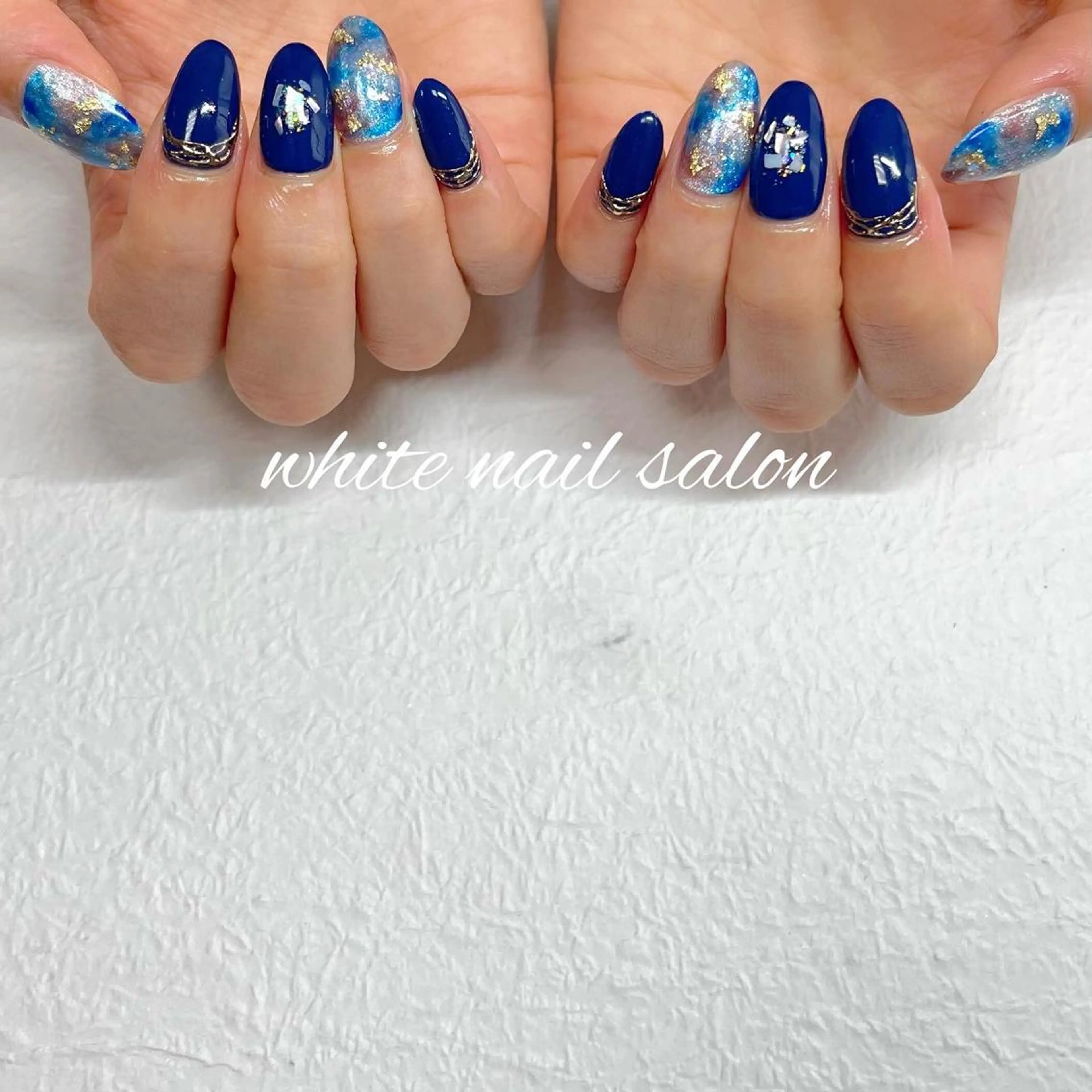 ネイル フットネイル ジェルネイル ハードジェル ラメ(グリッター) 持ち込み ハンドネイル white nail salonのネイルデザイン