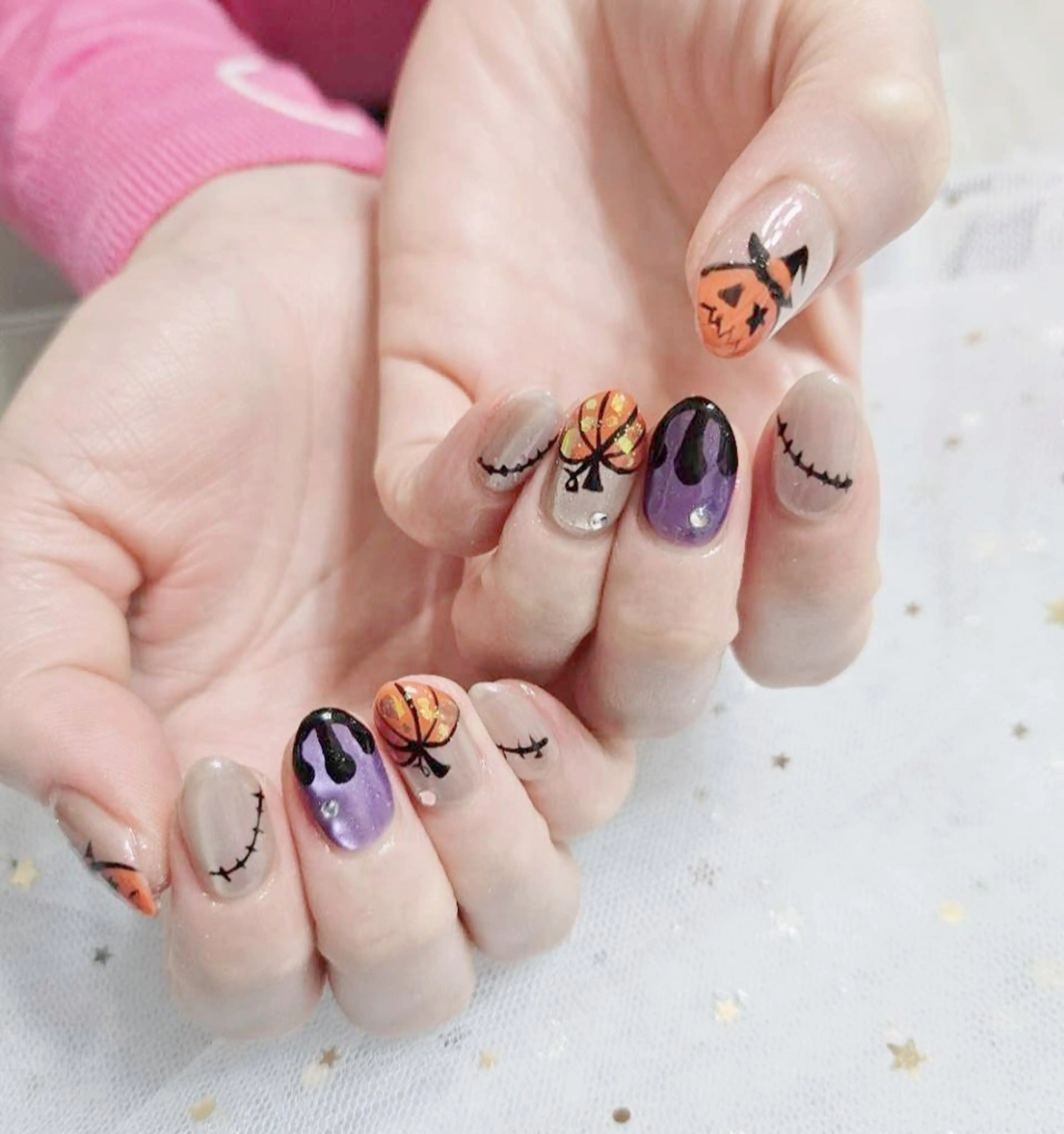 ネイル マグネットネイル ハンドネイル ハンドケア Beaubie  nailサロンのネイルデザイン