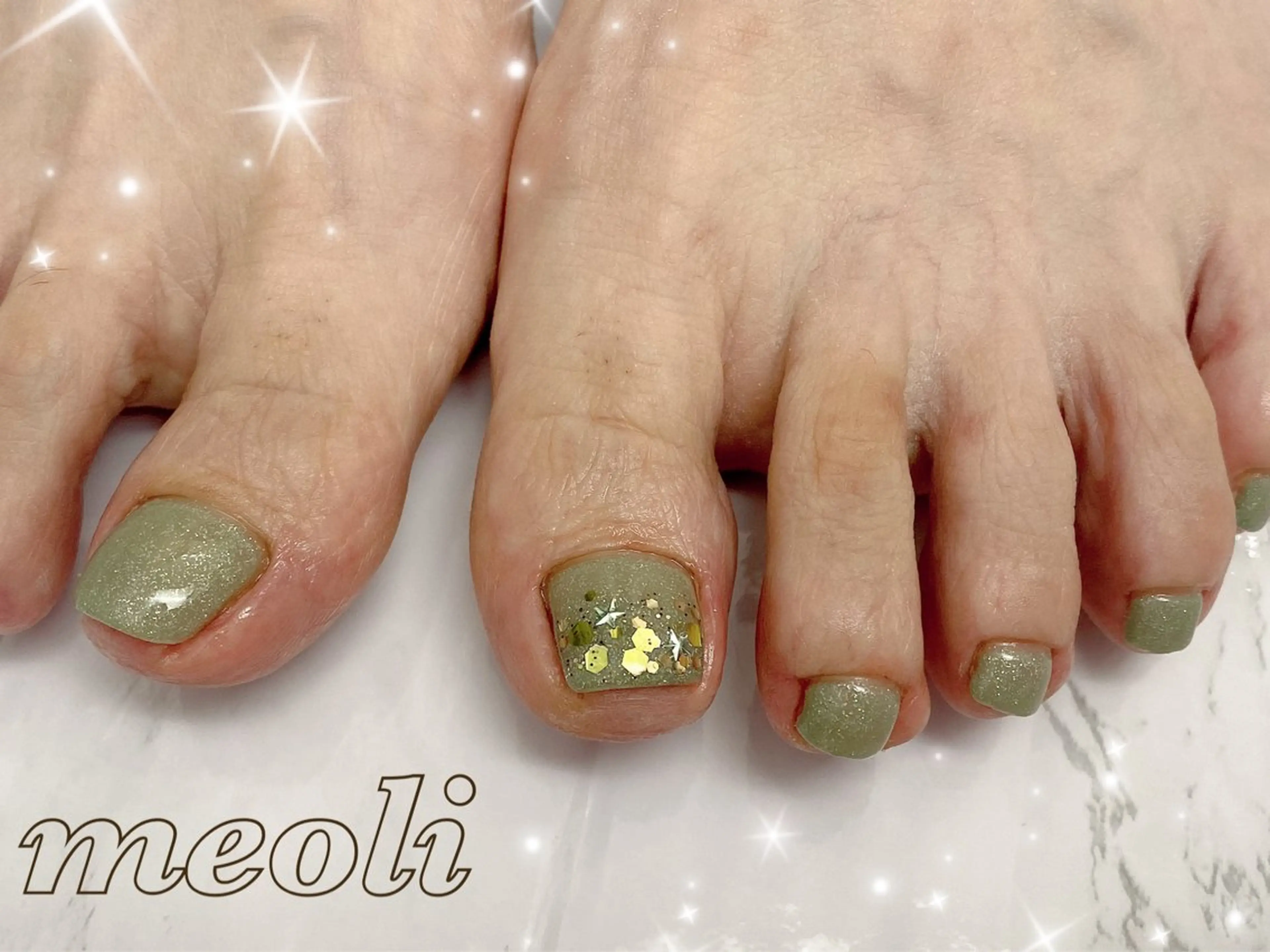 ネイル フットネイル nail salon meoli メグのネイルデザイン