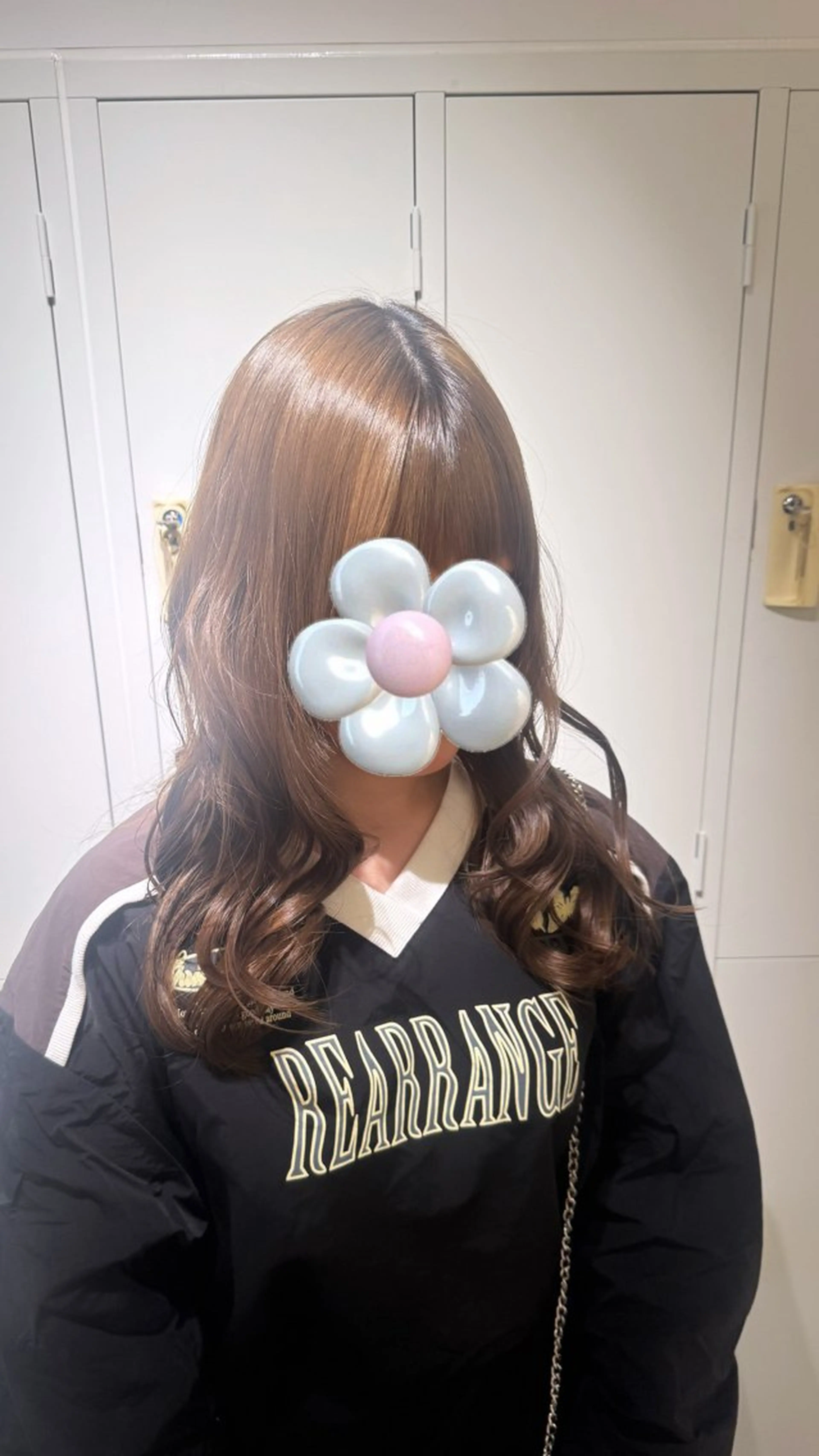 ロング 山根 里緒のヘアスタイル