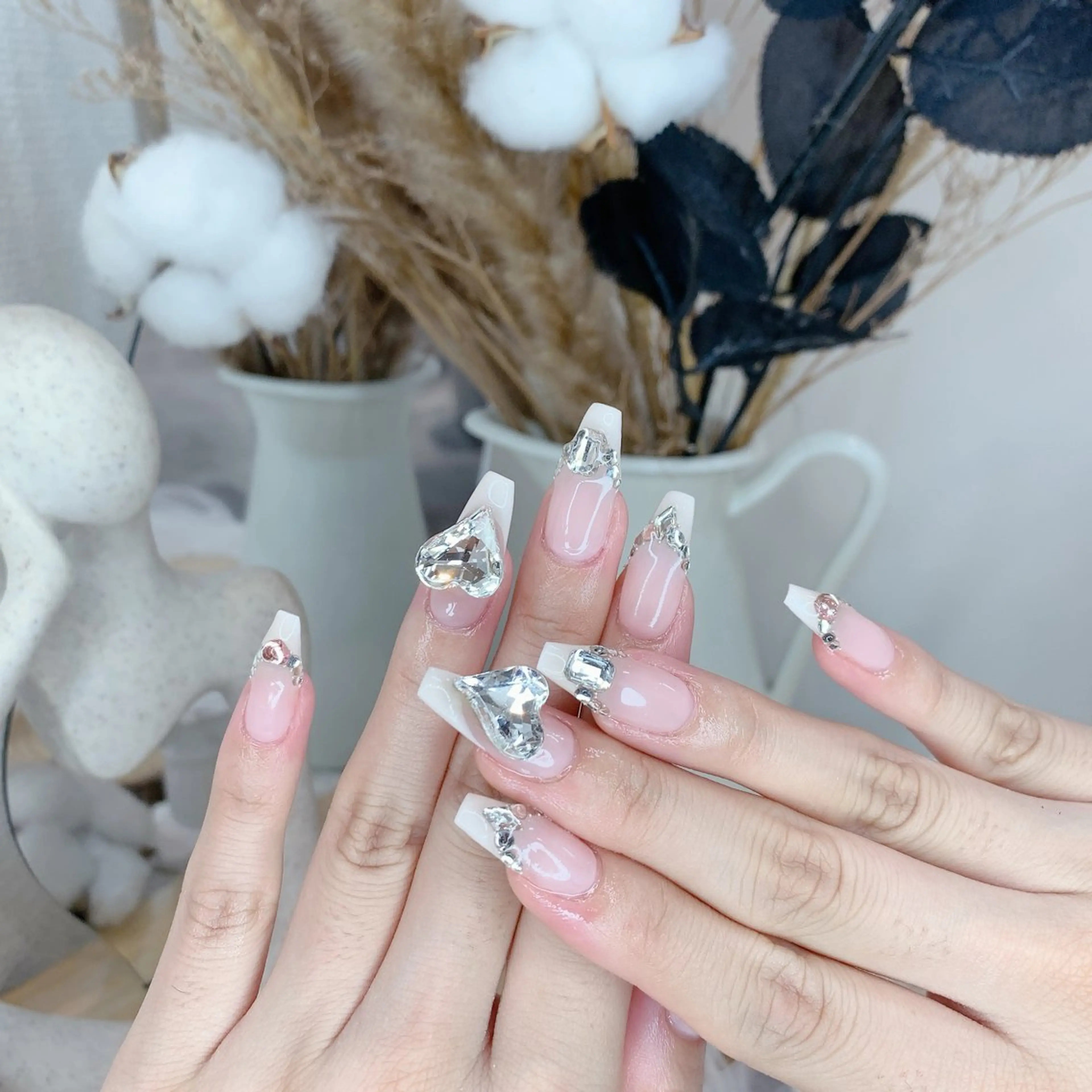ネイル ハート ハンドネイル DG nailのネイルデザイン