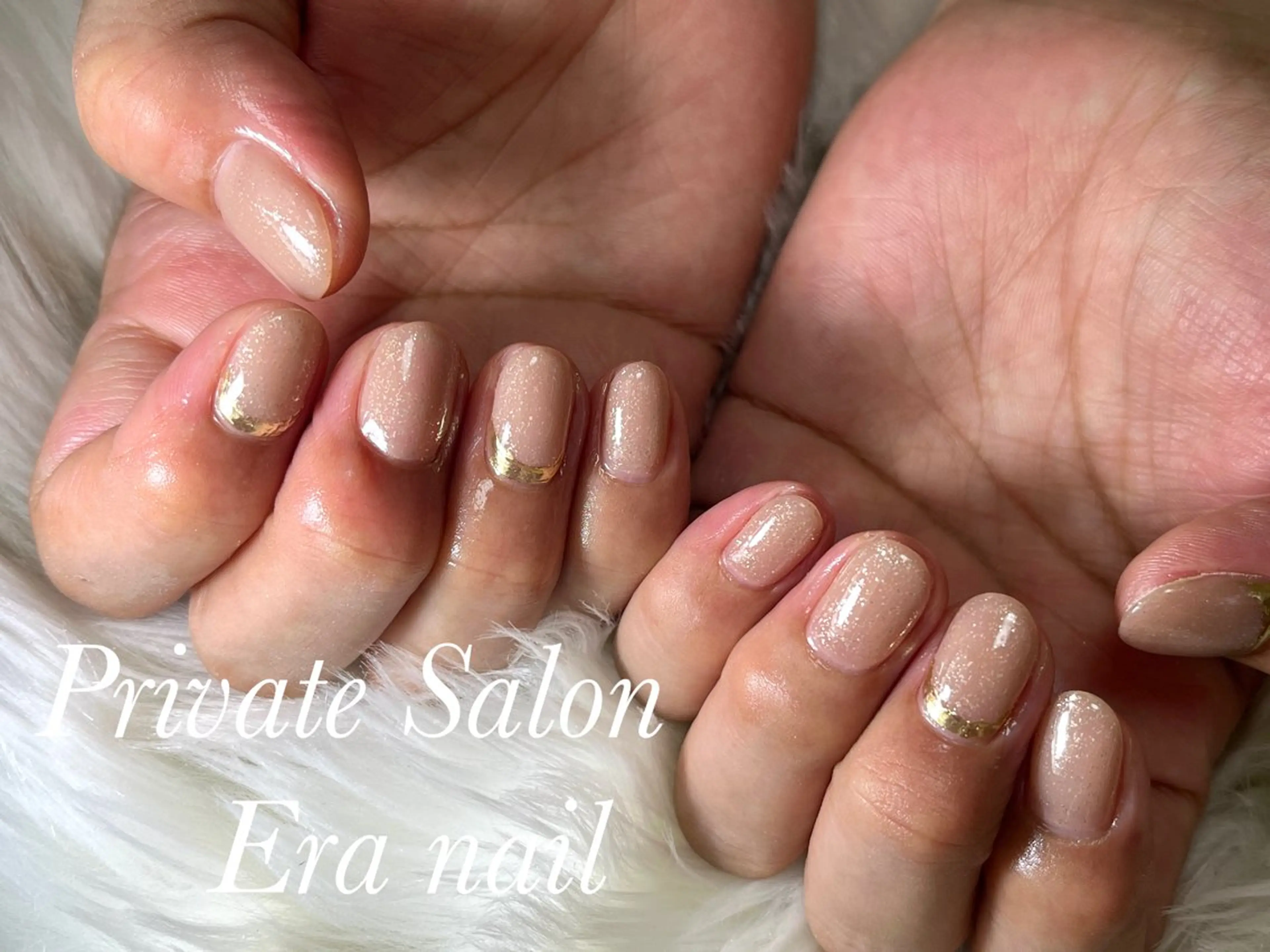 ネイル ミラーネイル ワンカラーネイル ハンドネイル Era nailのネイルデザイン