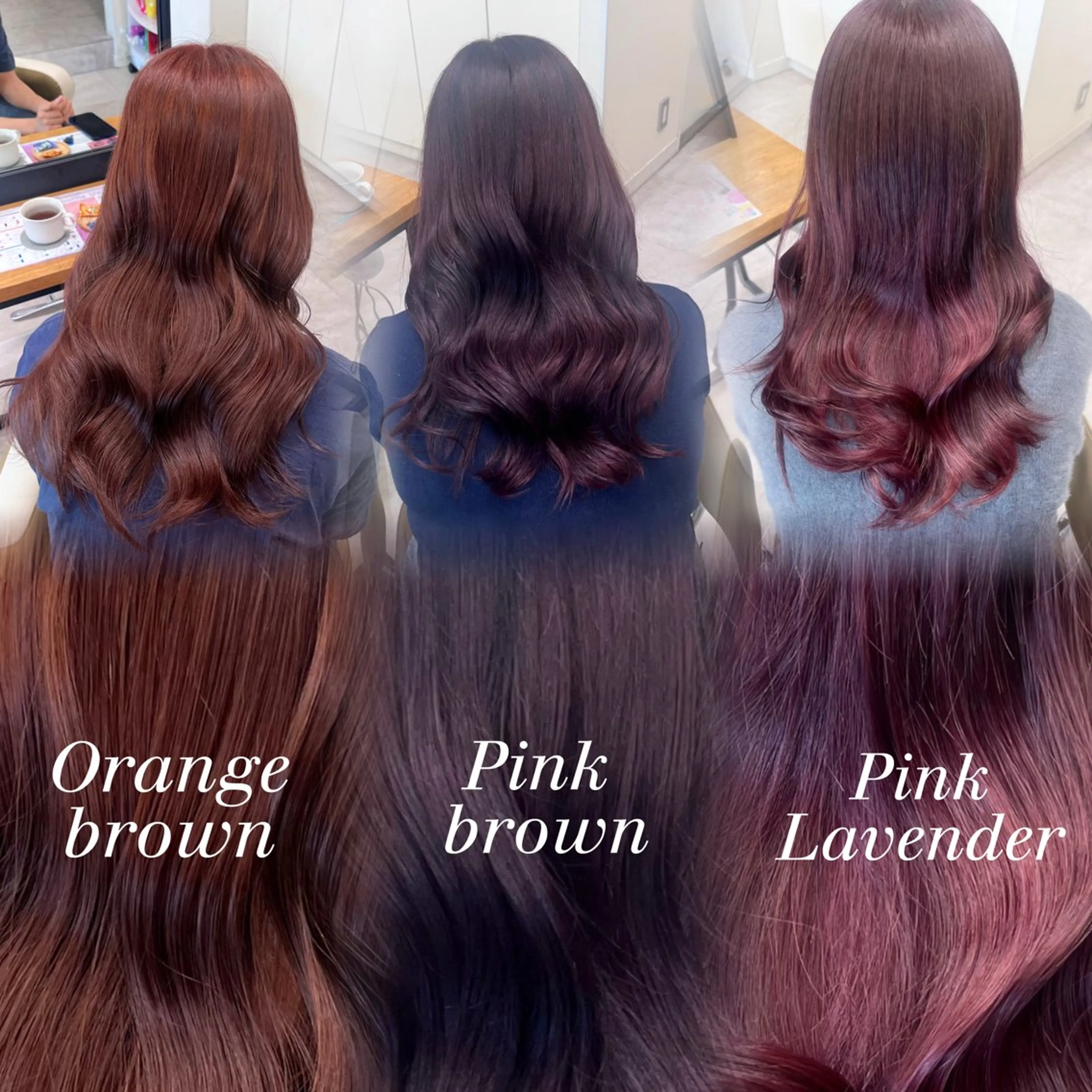 【☃冬イメチェン♡】🎀暖色ブリーチなしダブルカラー🧸※やりたいイメージを必ずお送りください!の写真