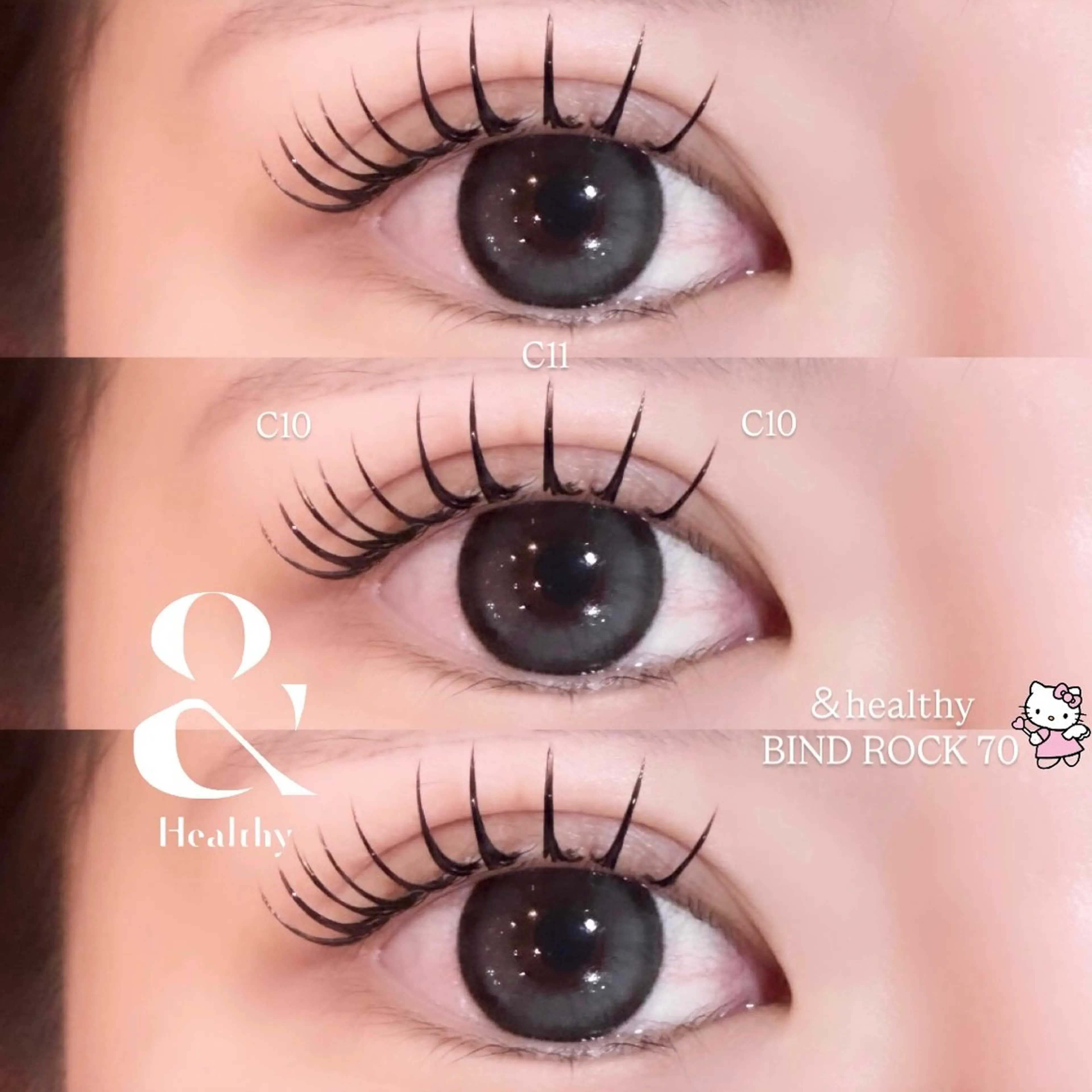 マツエク・マツパ バインドロック マツエク 千島 里歩のマツエク・マツパデザイン