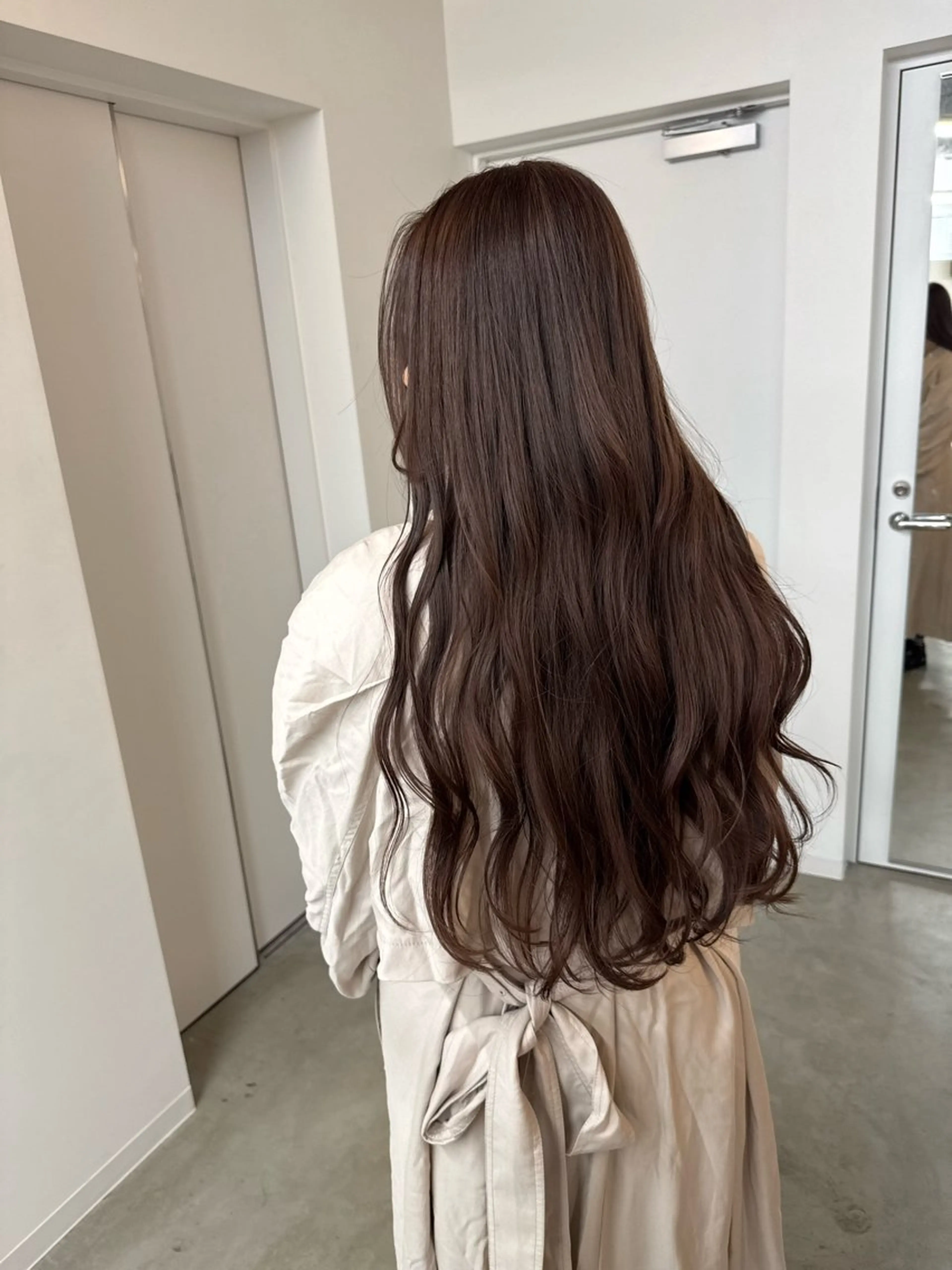 ロング カラー カット ヘアカラー トリートメント エクステモデル募集 💗大阪梅田/川上のヘアスタイル