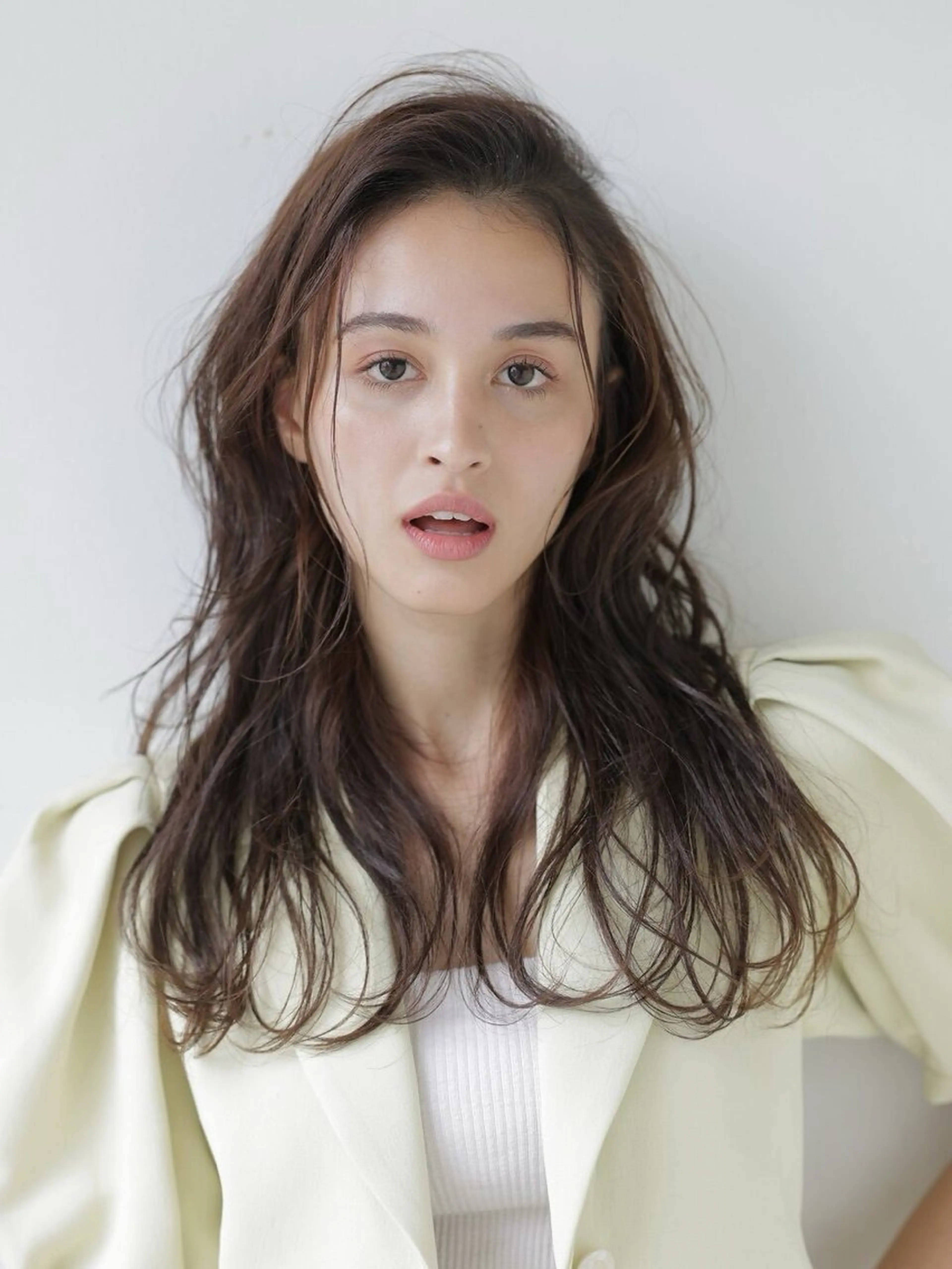 セミロング 南石 裕哉のヘアスタイル