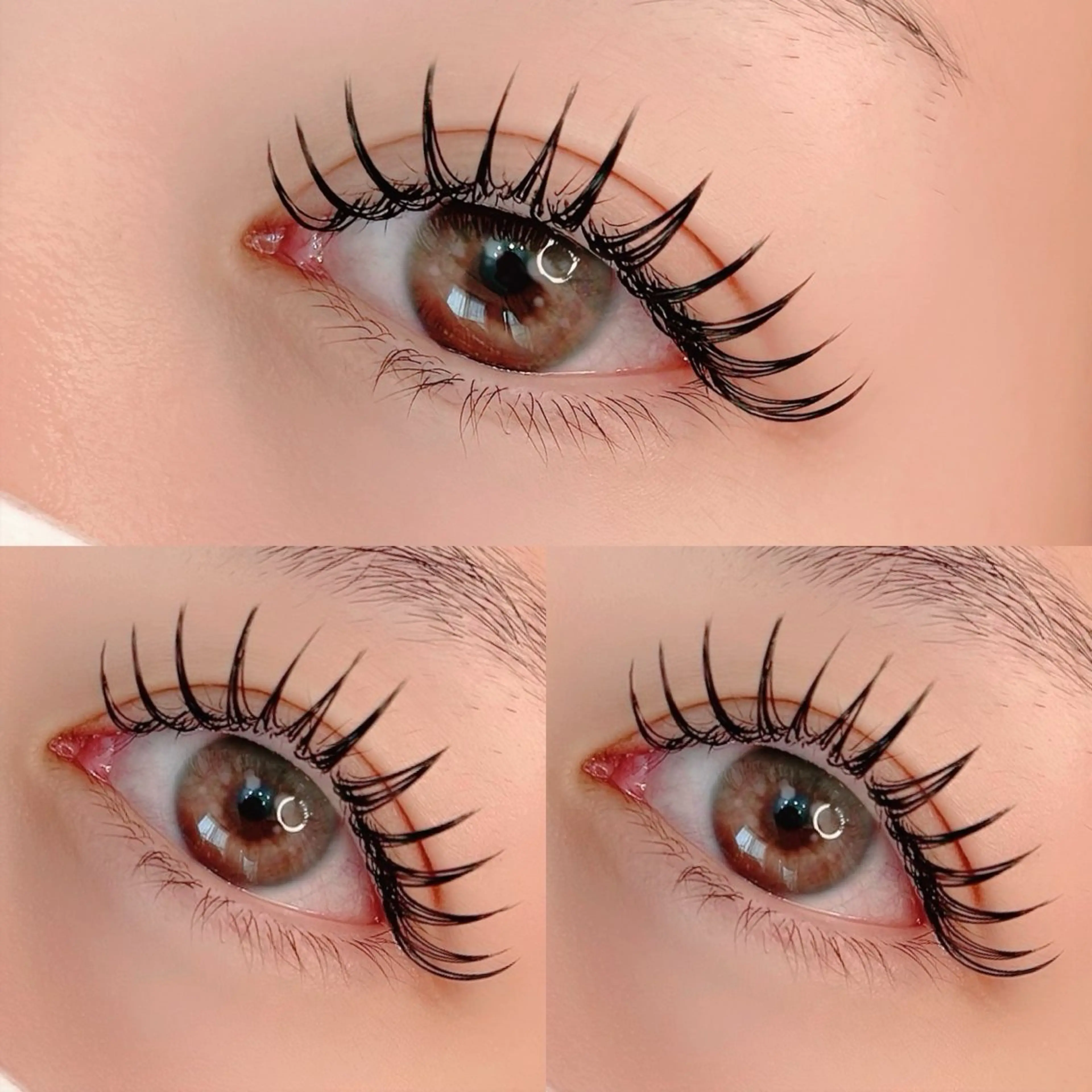 マツエク・マツパ マツエク 【那覇/束感まつ毛 /LED】キャメルのマツエク・マツパデザイン