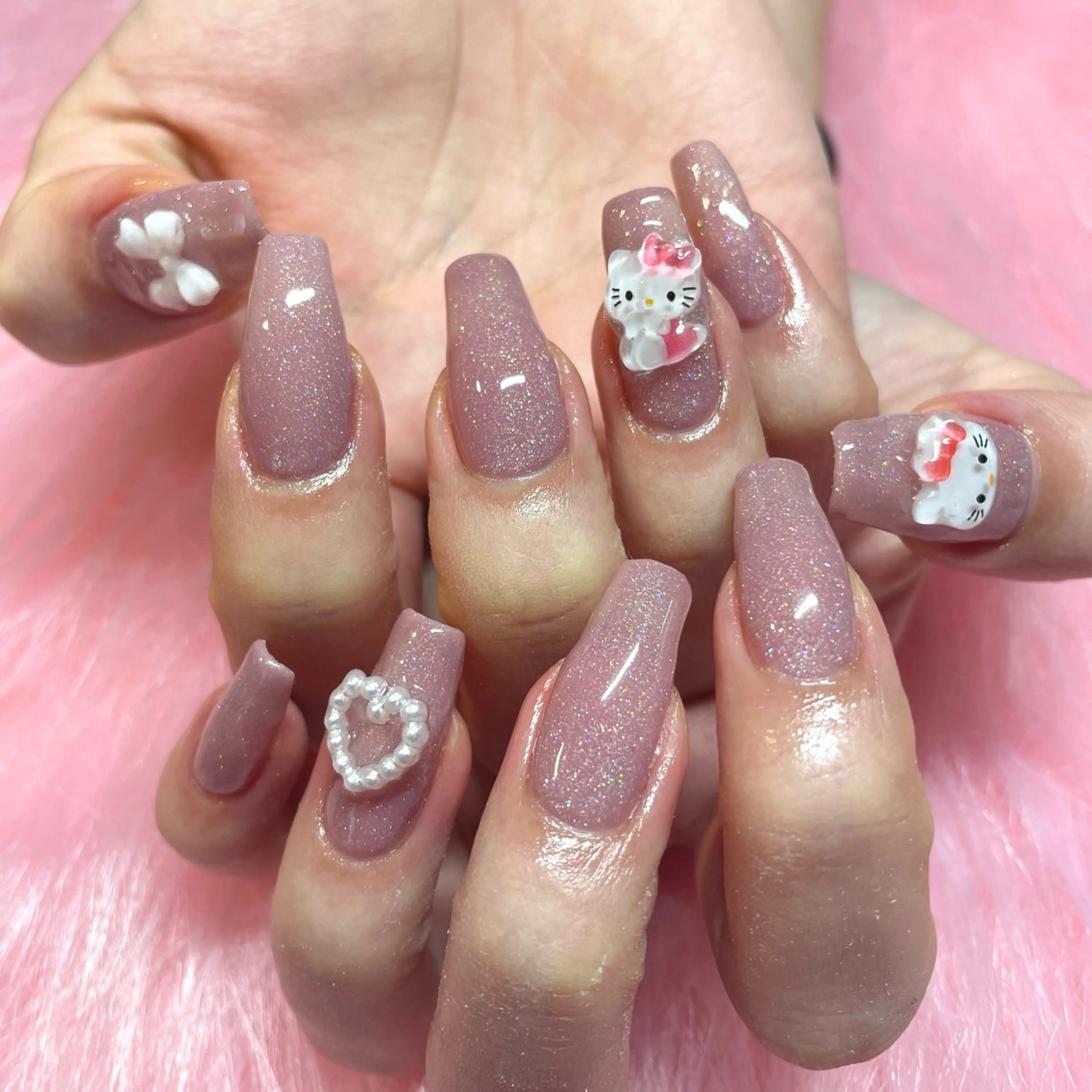 ネイル ハンドネイル Nail ヌシん家 AKANEのネイルデザイン