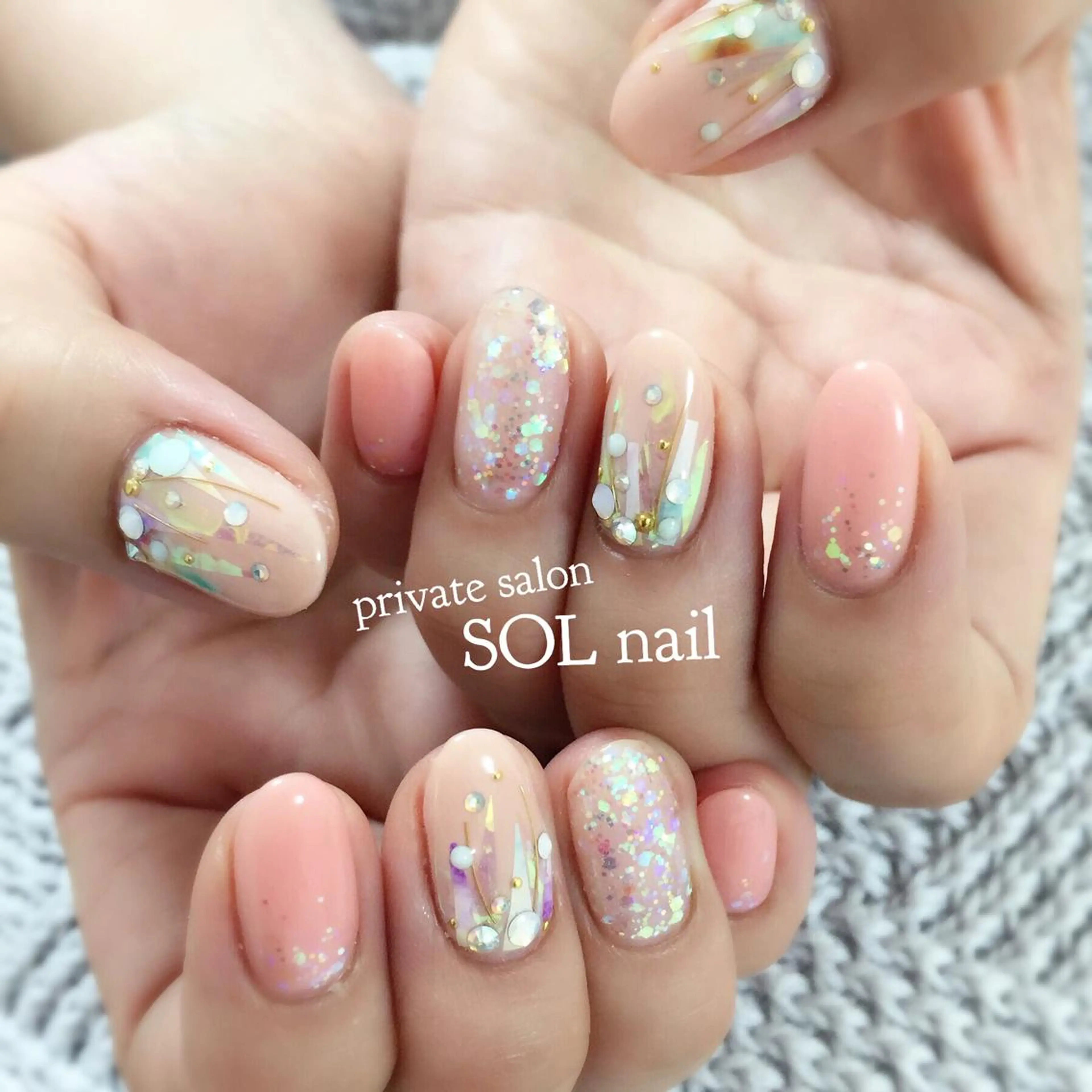 ネイル ハンドネイル SOL NAILのネイルデザイン