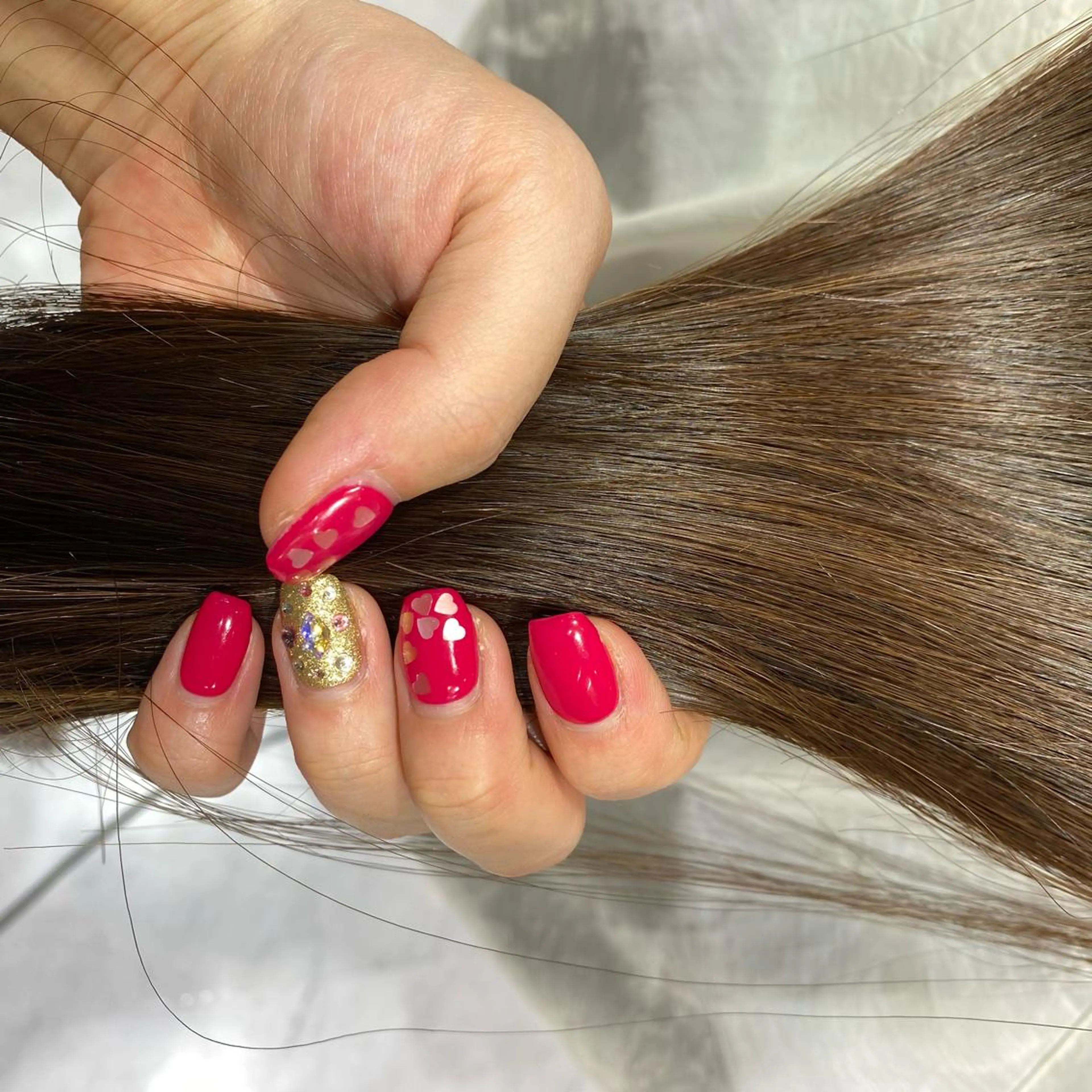 ロング 佐藤 優衣のヘアスタイル