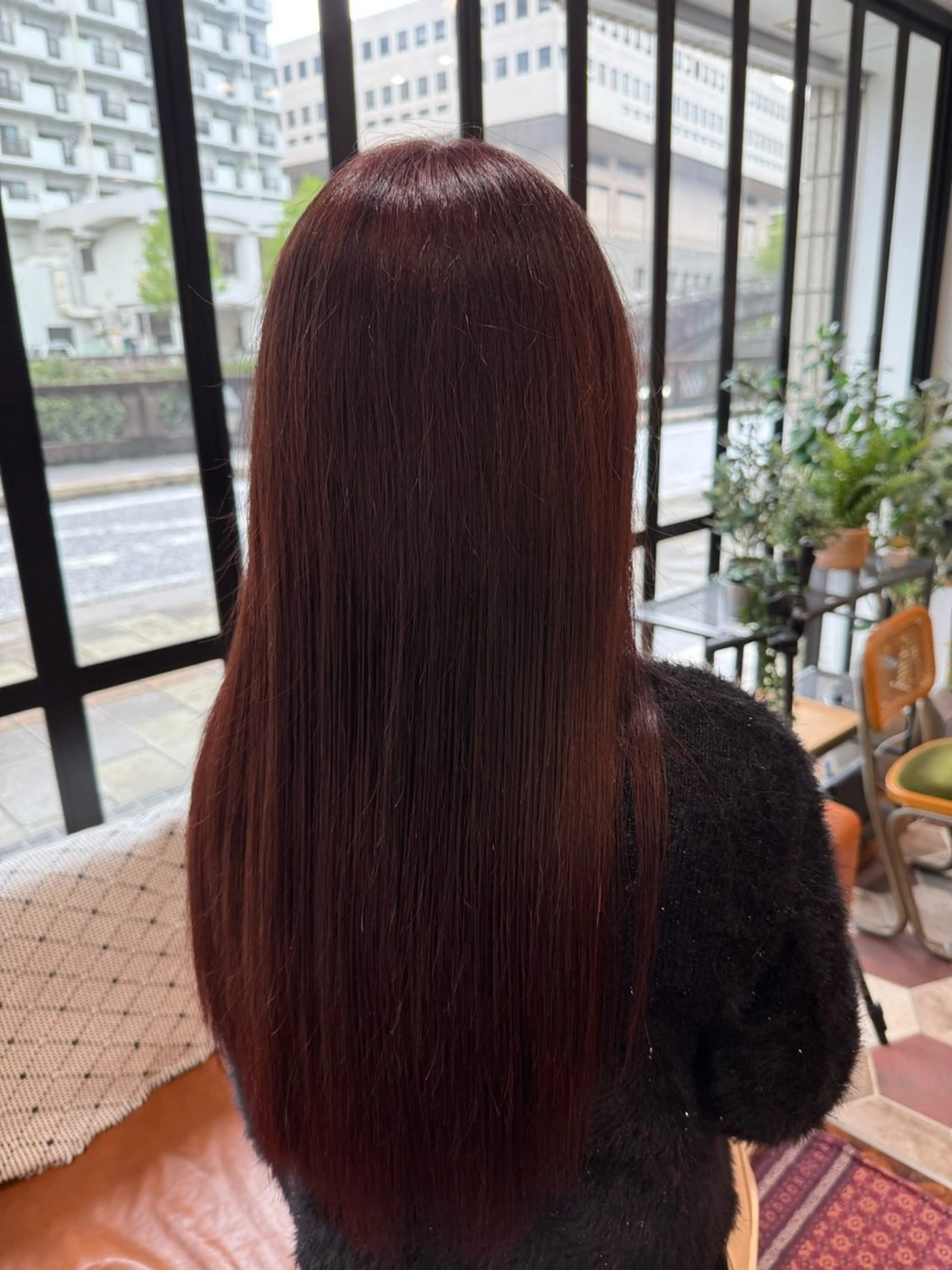 ロング カラー ヘアカラー 宮崎 寛美のヘアスタイル
