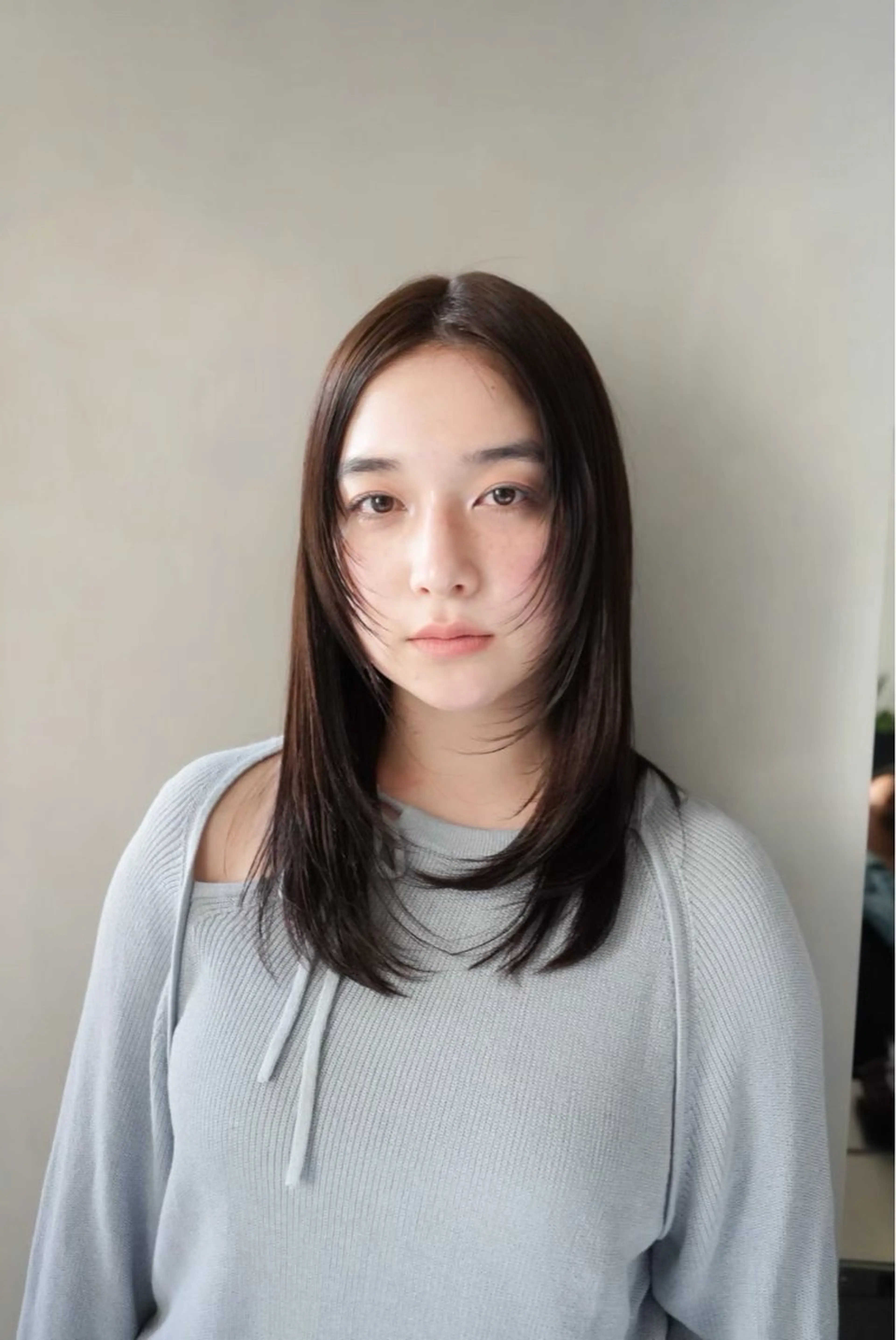 ミディアム LUVISM ボブ りきカットモデル募集のヘアスタイル