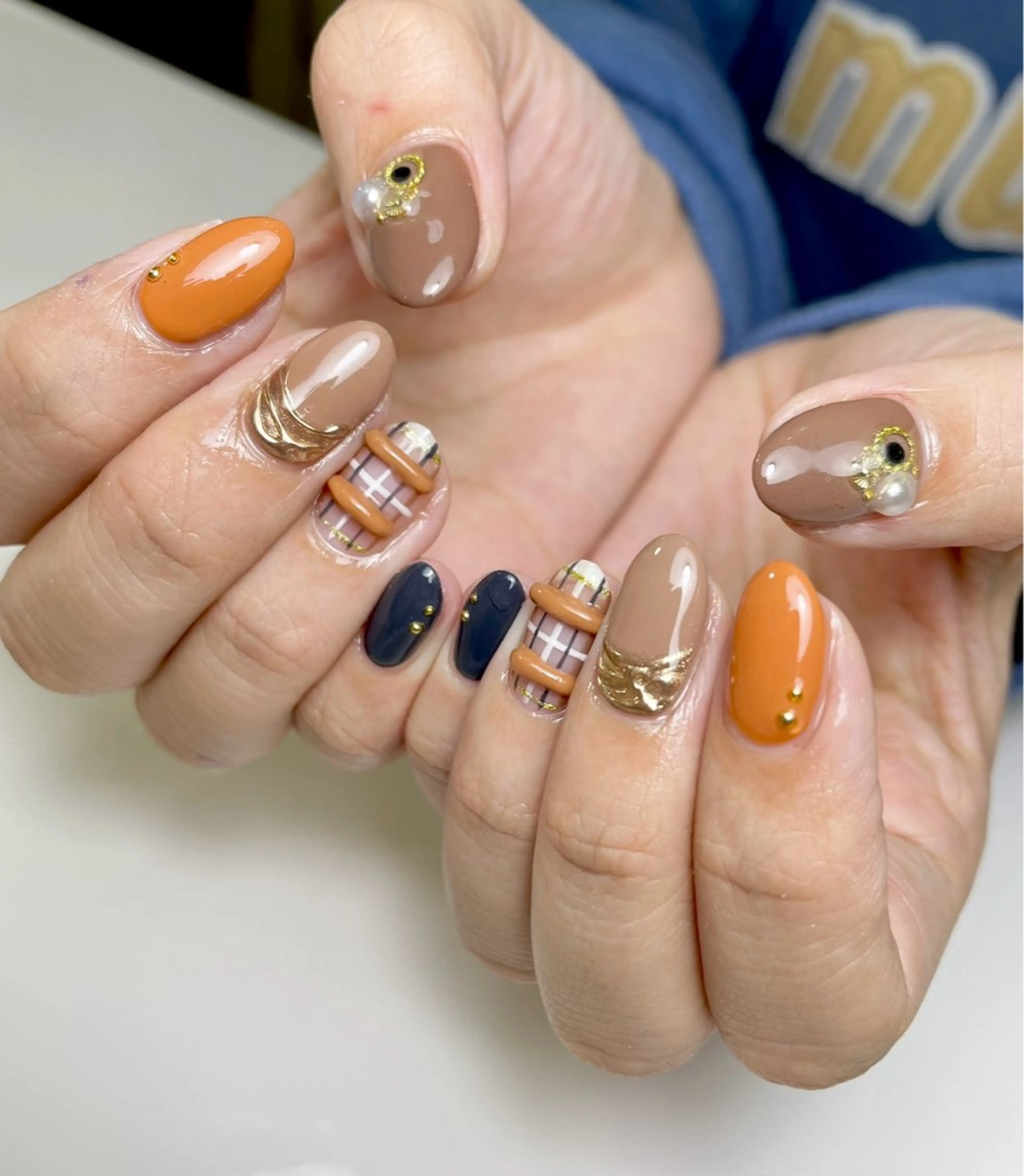 ネイル ミラーネイル 持ち込み ニュアンスネイル BEAUTY GARDEN 【nail salon unseul】所属・nana .のネイルデザイン