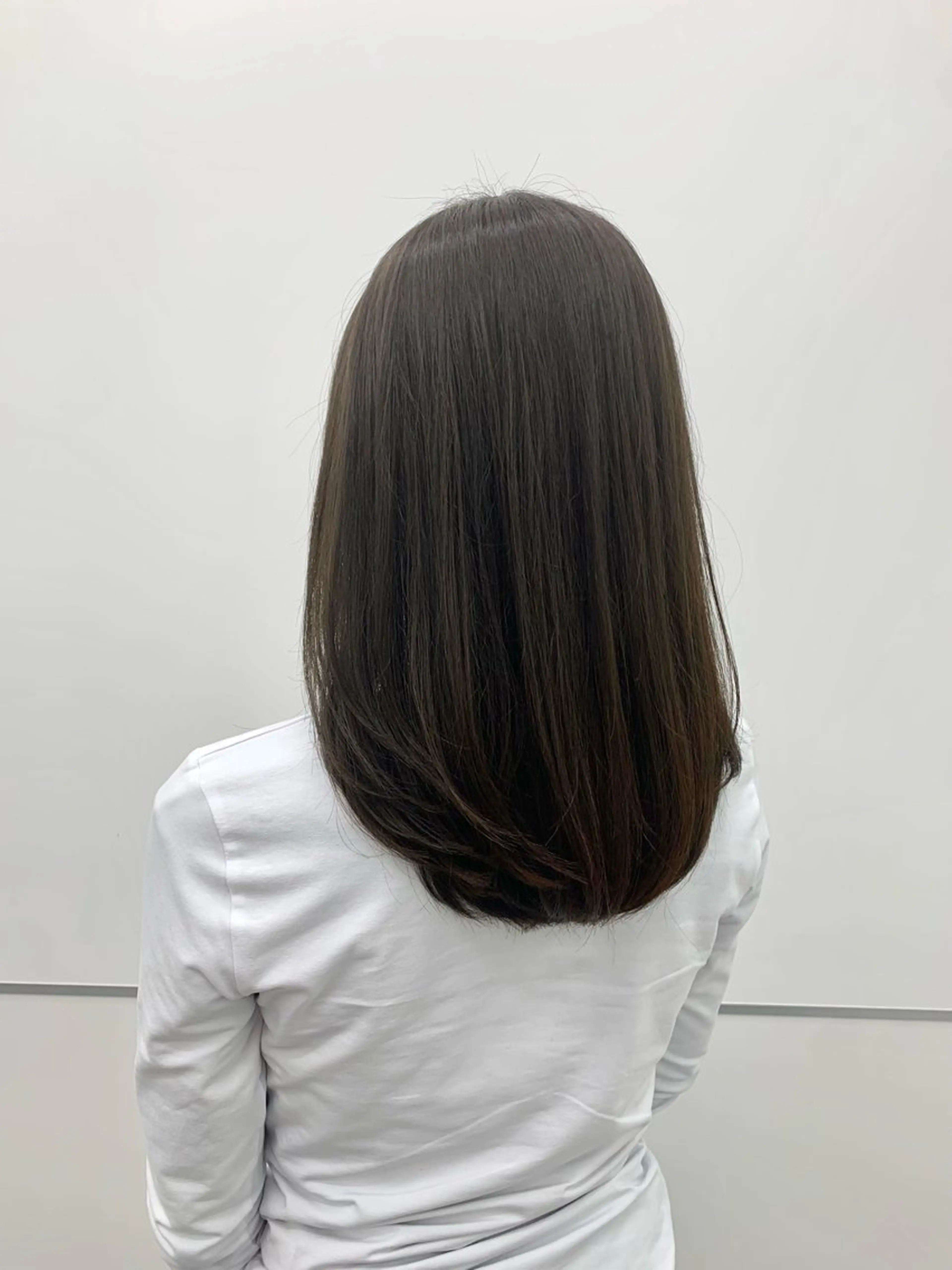 ミディアム カラー アッシュ アッシュグレー アッシュグレージュ グレージュ カット ヘアカラー トリートメント 本格ヘッドスパ🌿 ×ヘア　佐藤のヘアスタイル