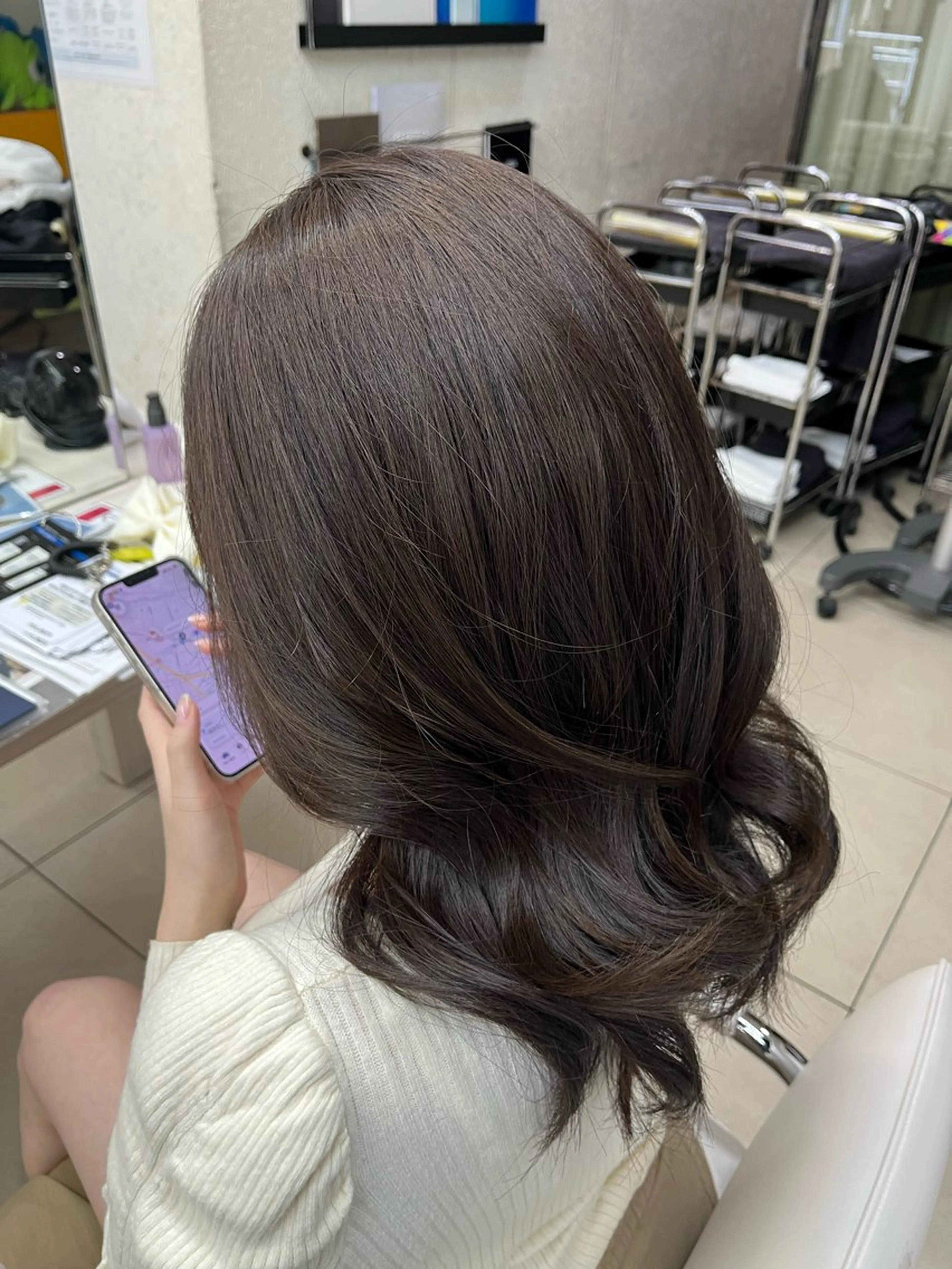 カラー ヘアカラー 🫧透明感˖⊹あすか 東橋本のヘアスタイル