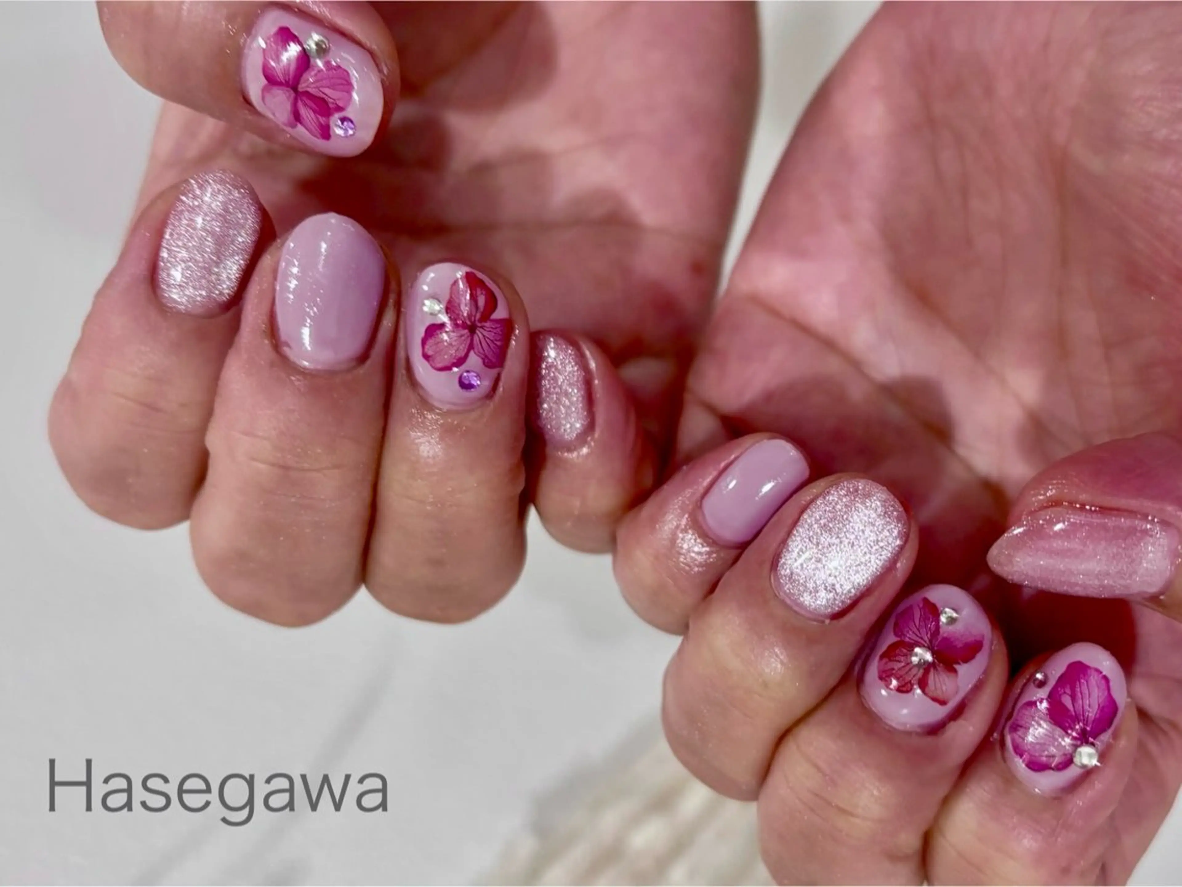 ネイル ハンドネイル DROP 長谷川のネイルデザイン