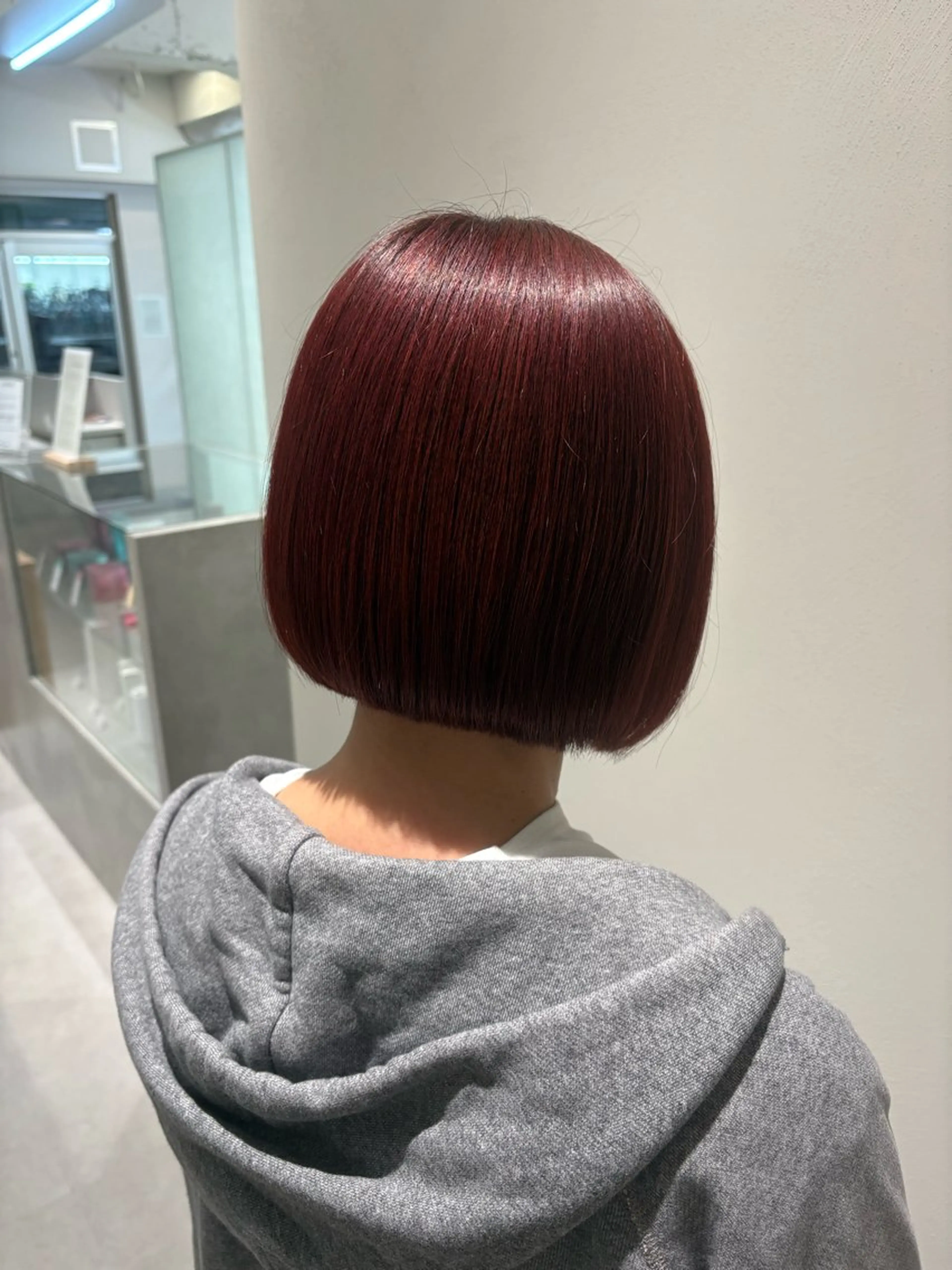 ショート カラー ボブ DEEokazaki sae.Aのヘアスタイル