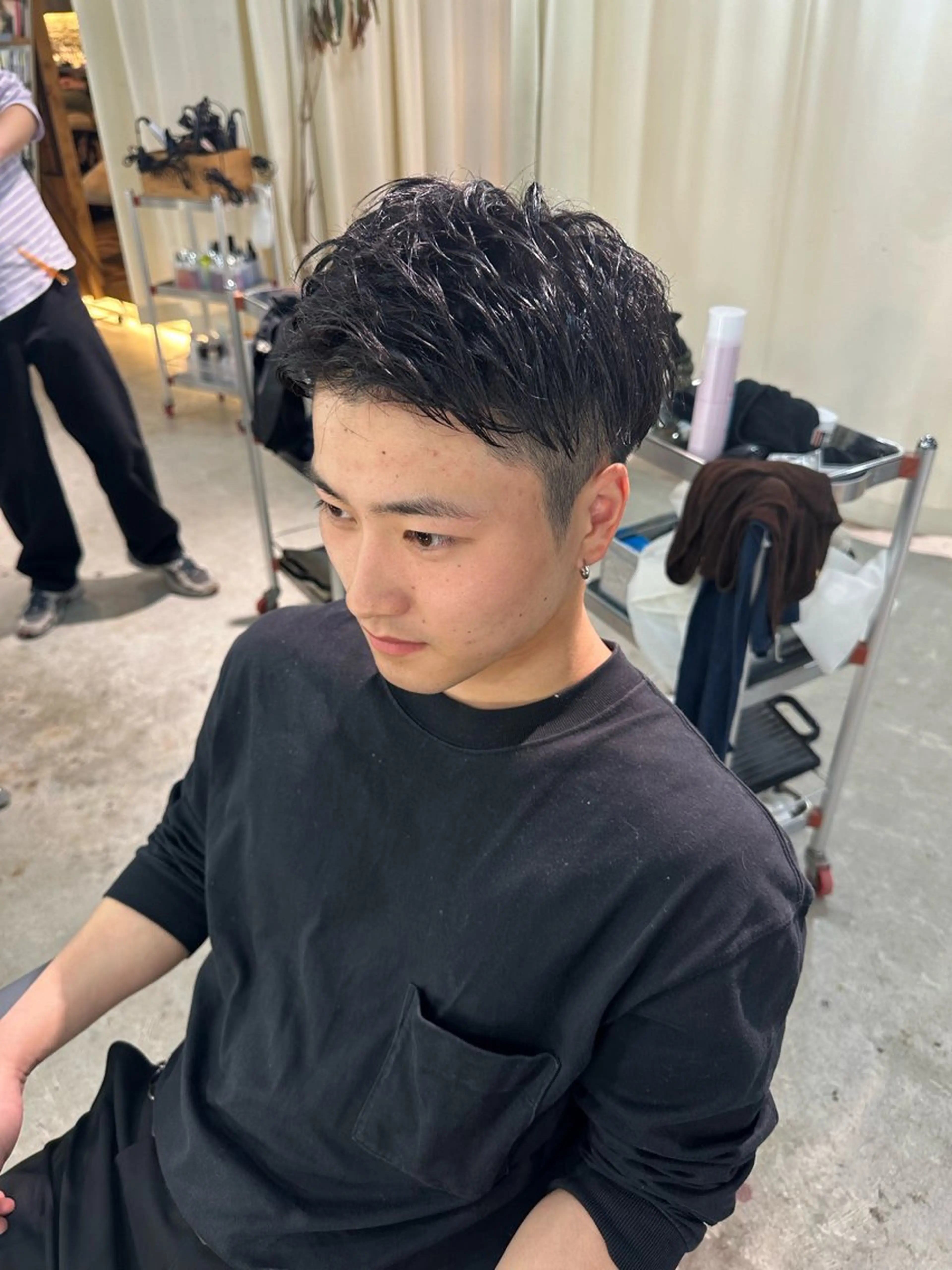 ショート メンズ ショートヘア 溜一太／似合わせ/ メンズカットのヘアスタイル