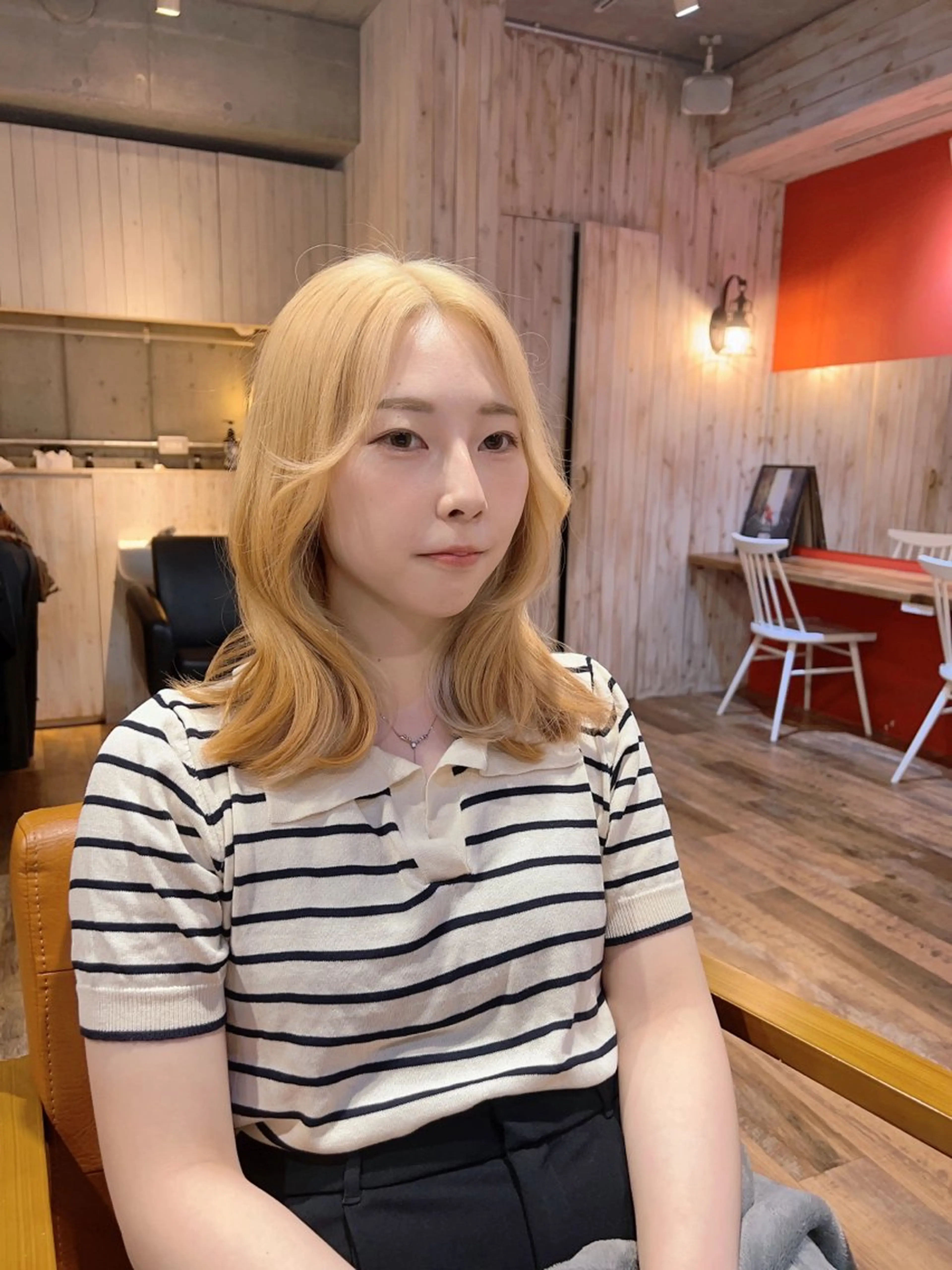 ミディアム カラー ヘアカラー トリートメント 🎨デザイン🥇 美髪・艶髪　日暮千敬のヘアスタイル