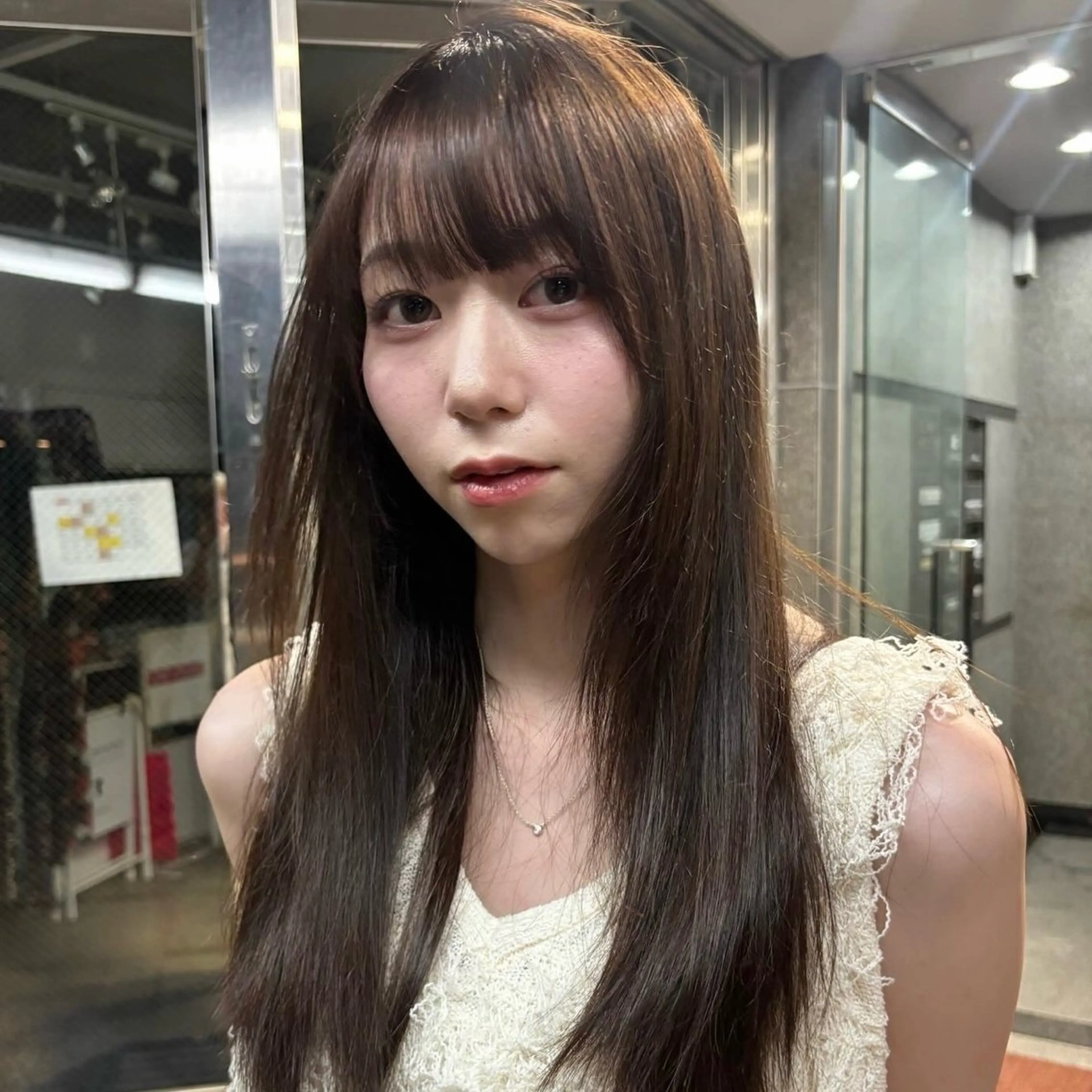 ロング カラー ヘアカラー トリートメント 佐川 寧音　《パーマ》のヘアスタイル