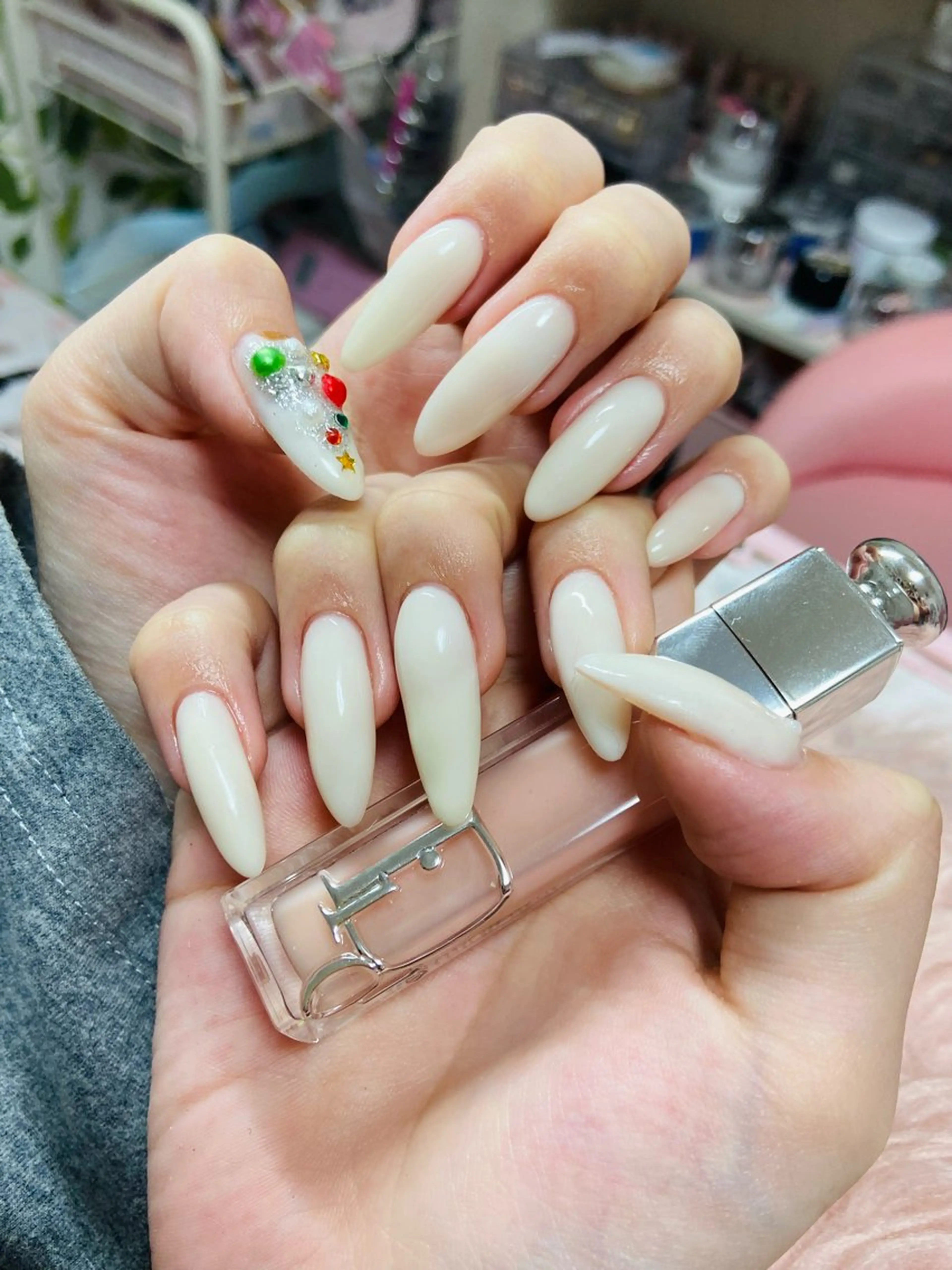 ネイル シンプルネイル HandSnail 座間自宅ネイルサロンのネイルデザイン