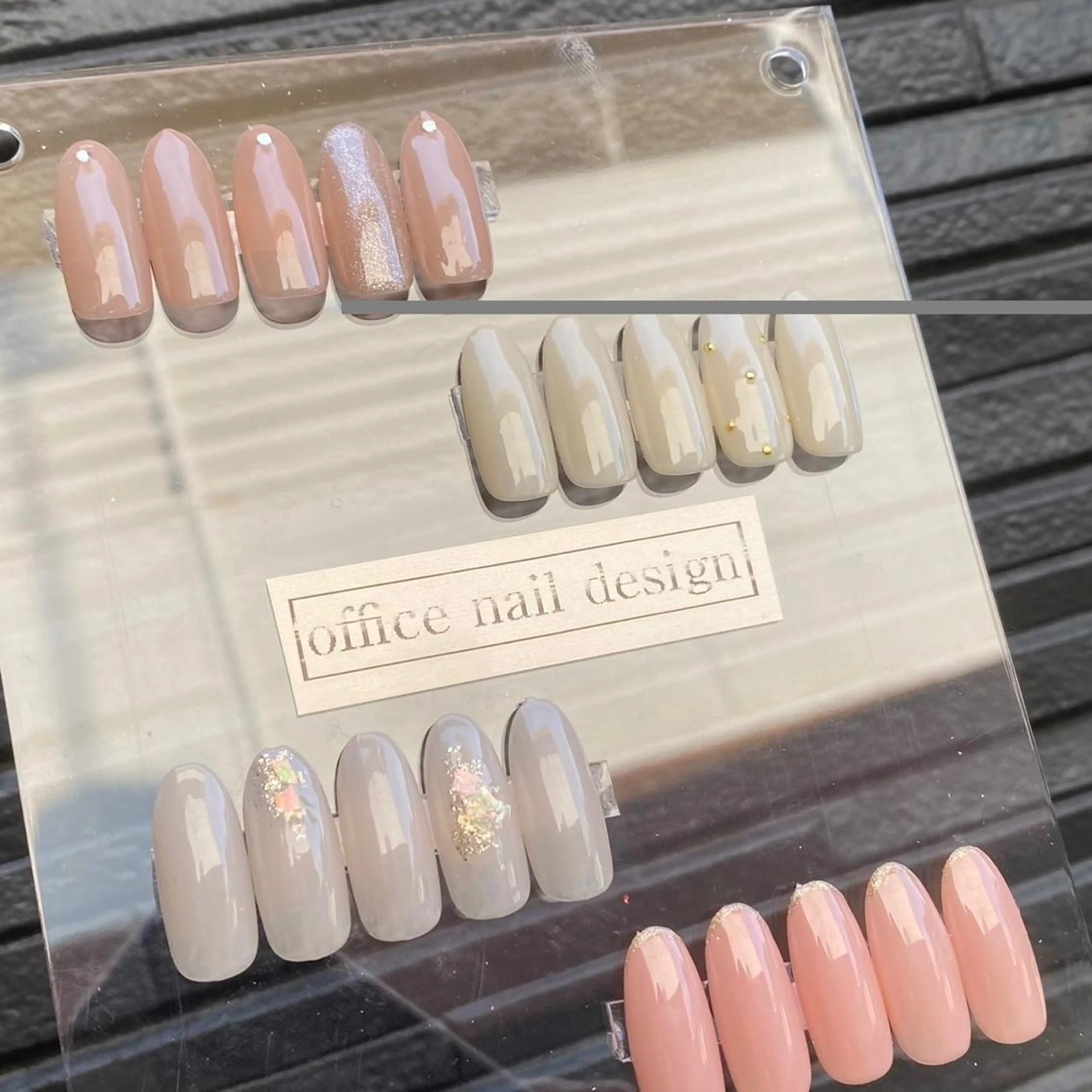 ネイル Ray. ちゅるん系ニュアンスのエステ・リラクイメージ