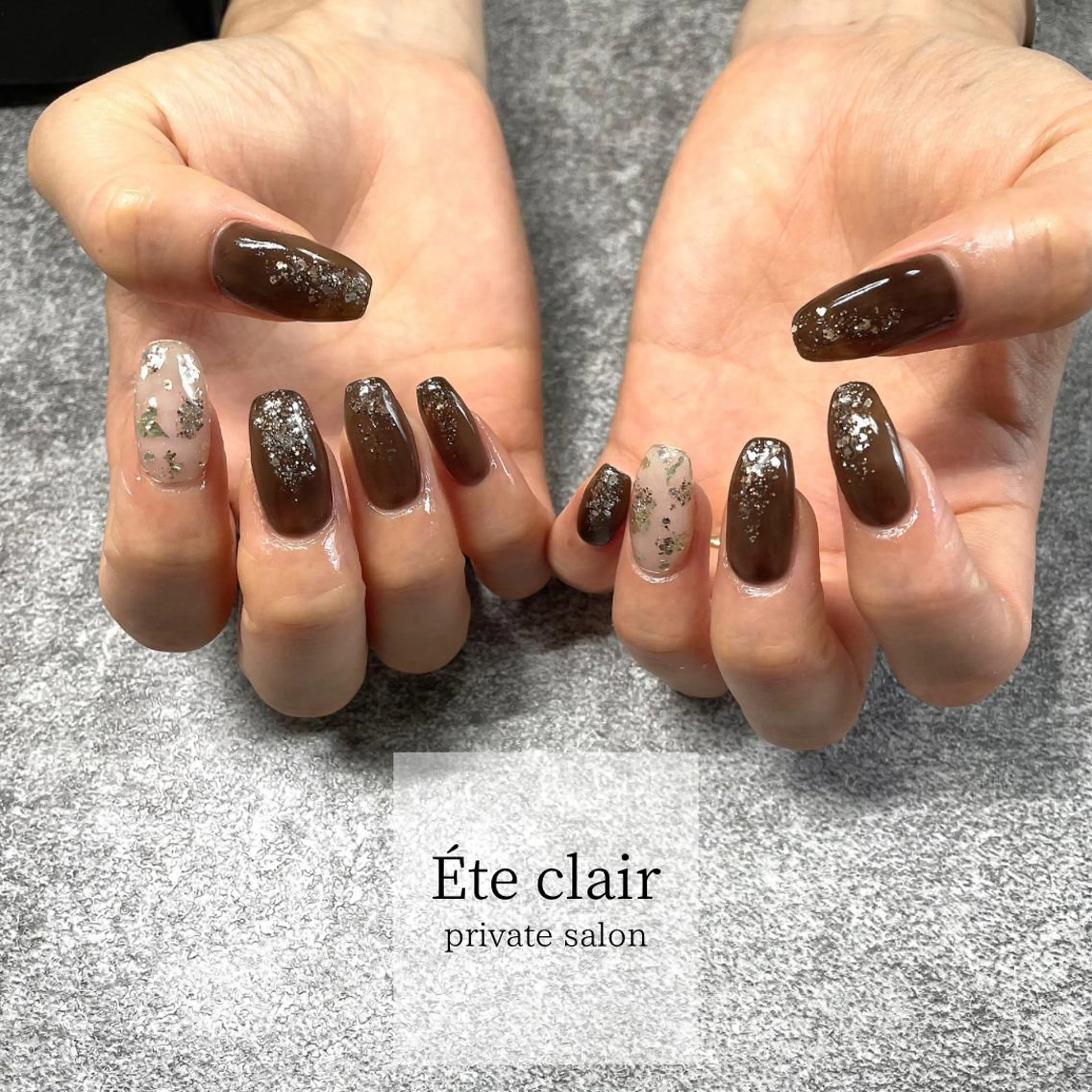 ネイル アートネイル シンプルネイル Ète clair エテクレールのネイルデザイン