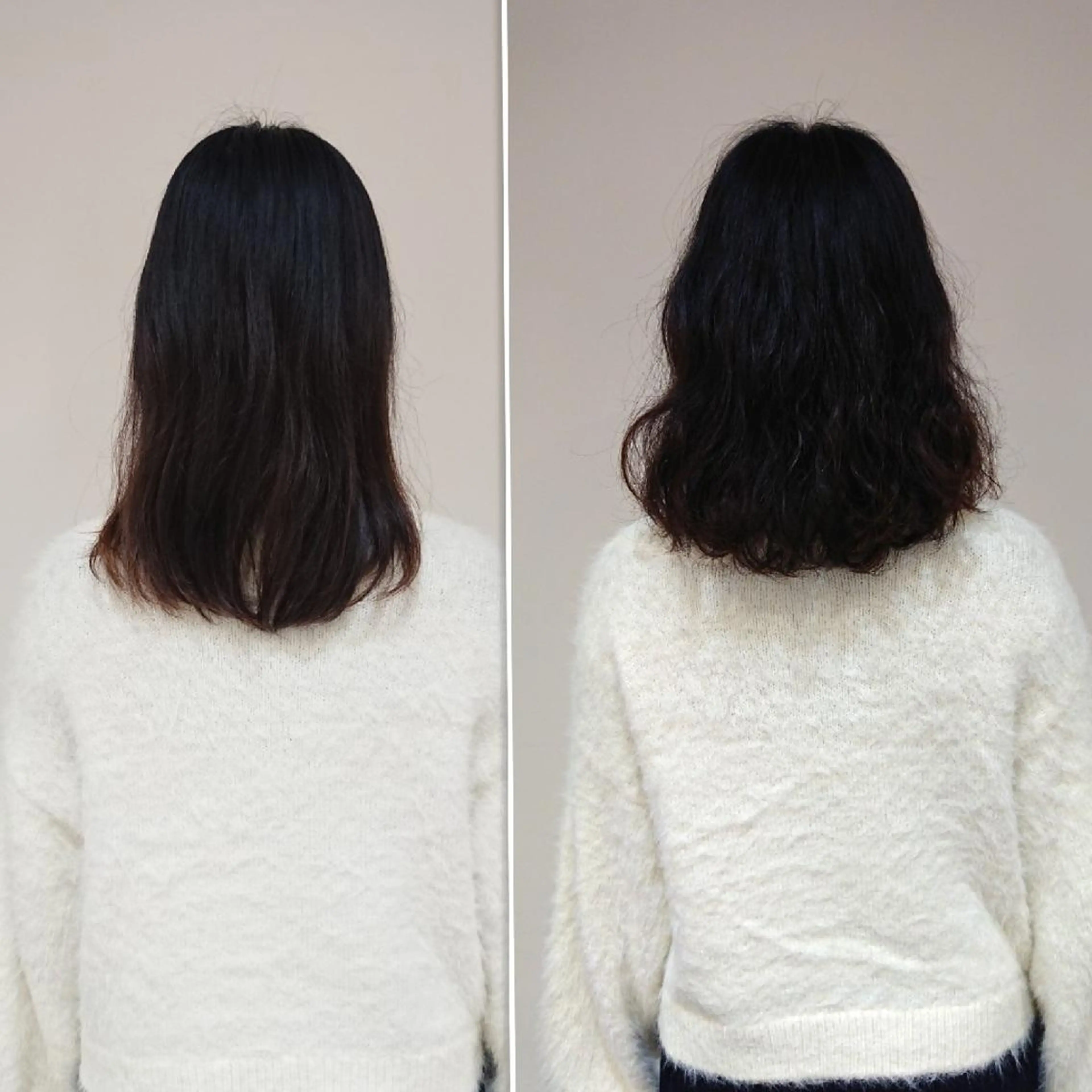 パーマ ミディアム ミディアムパーマ ブリーチ/ヘアケア/ 艶髪/イギチハルのヘアスタイル