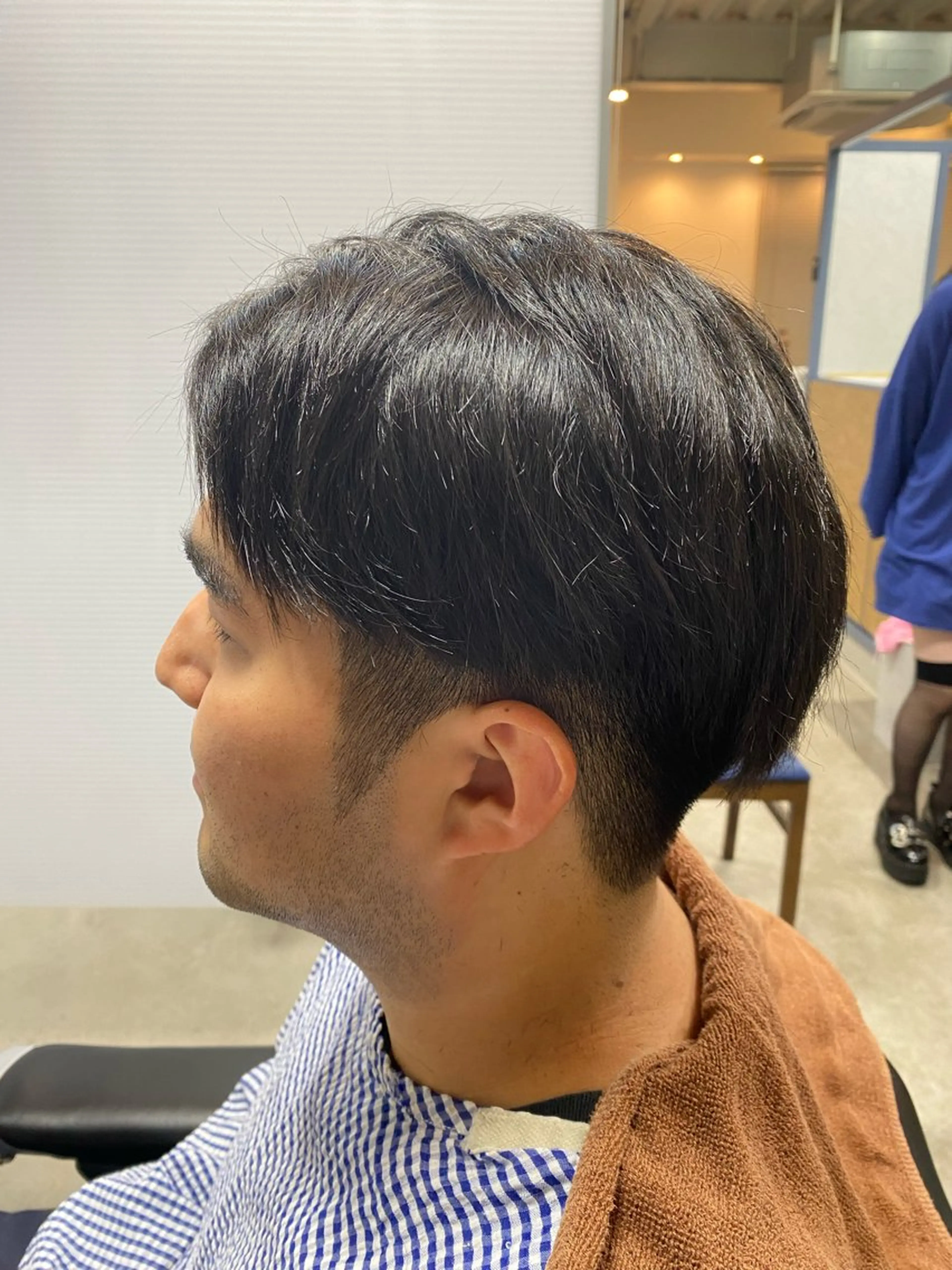 カット+縮毛矯正 男性限定の写真