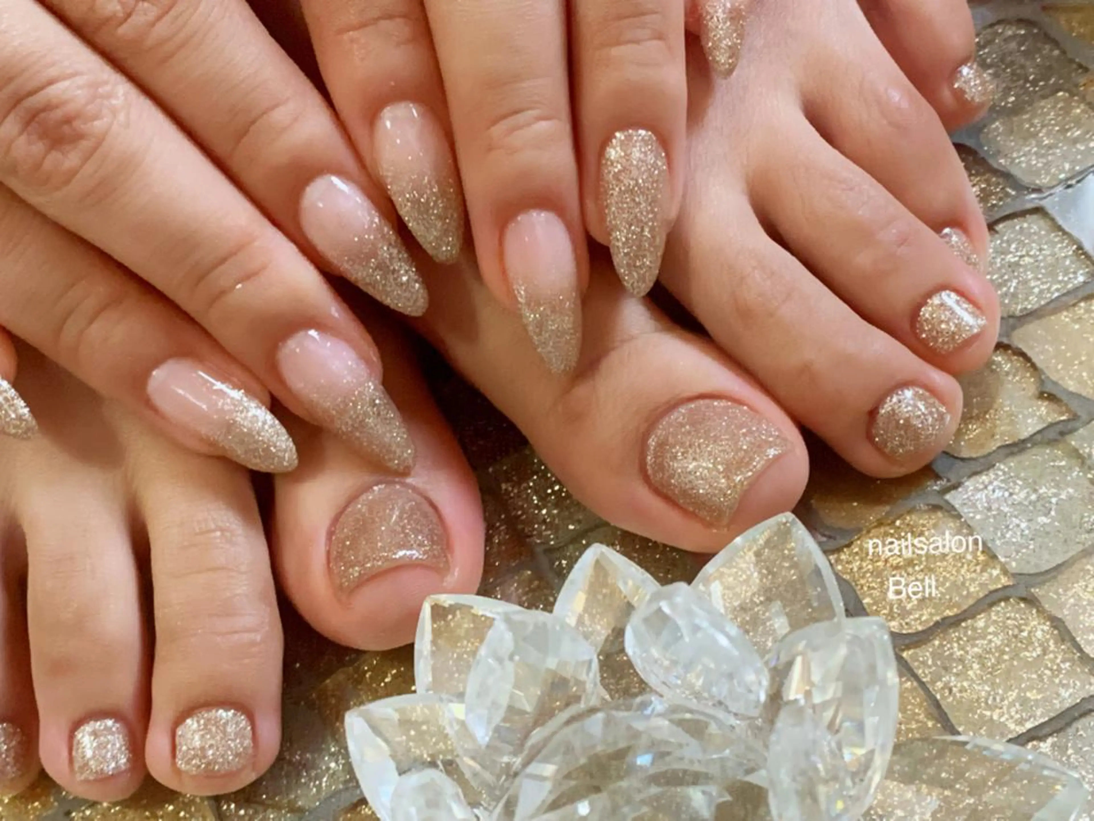 ネイル フットネイル ワンカラーネイル フットネイル Y. Reonaのネイルデザイン