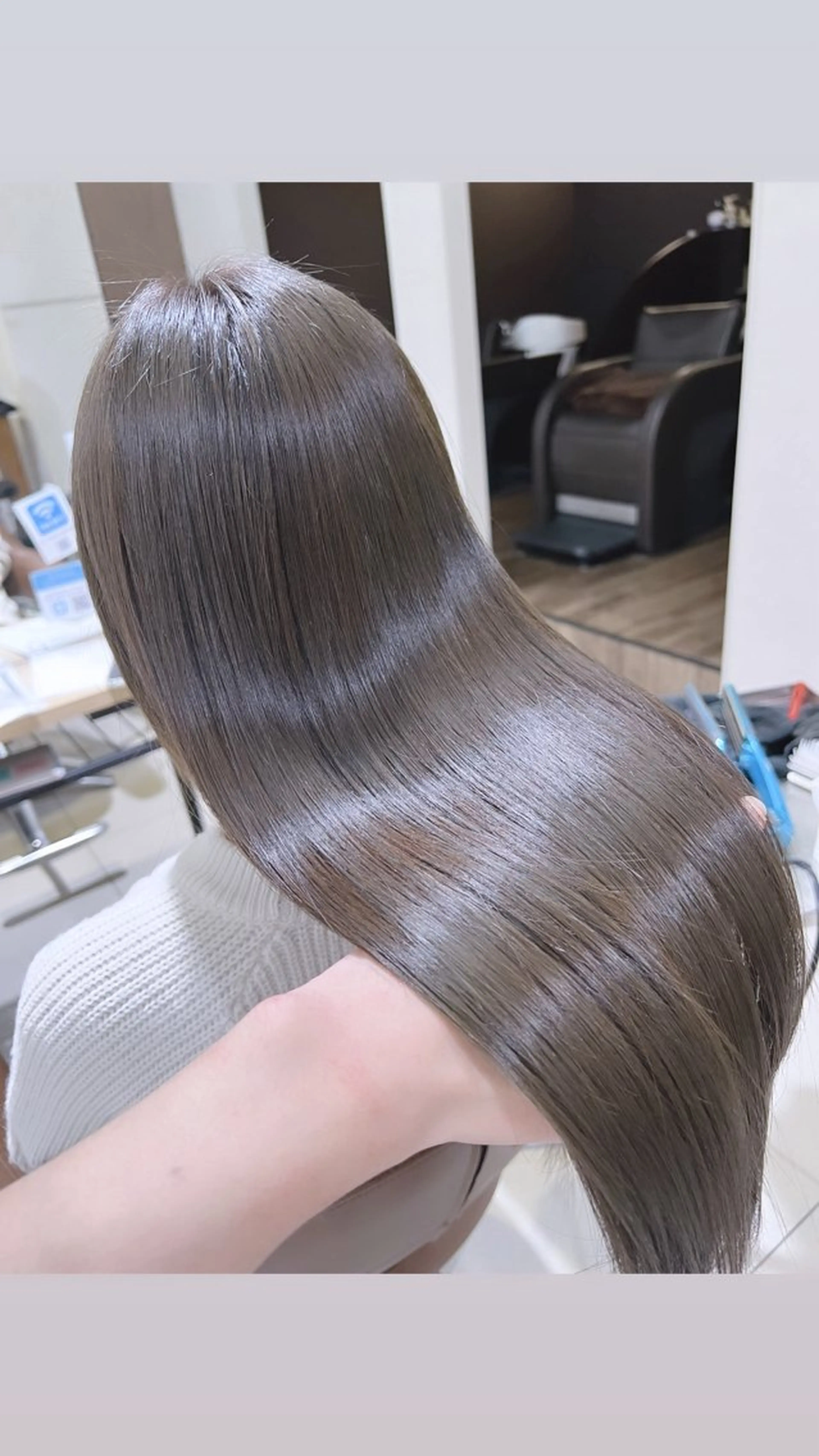 セミロング カラー Gokan mood /KUNISHIMAのヘアスタイル