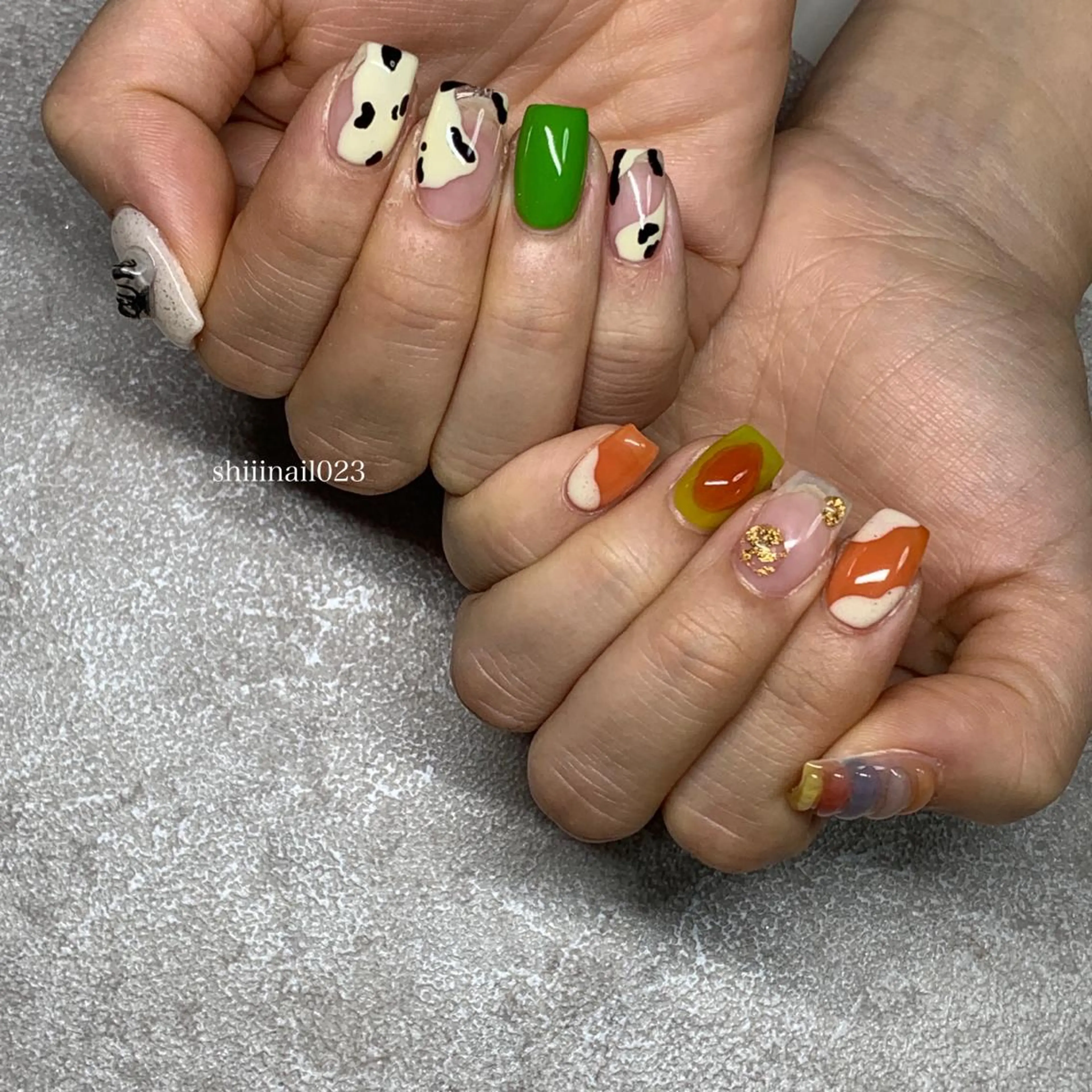 ネイル AERA nail shino🐱⸝꙳のネイルデザイン