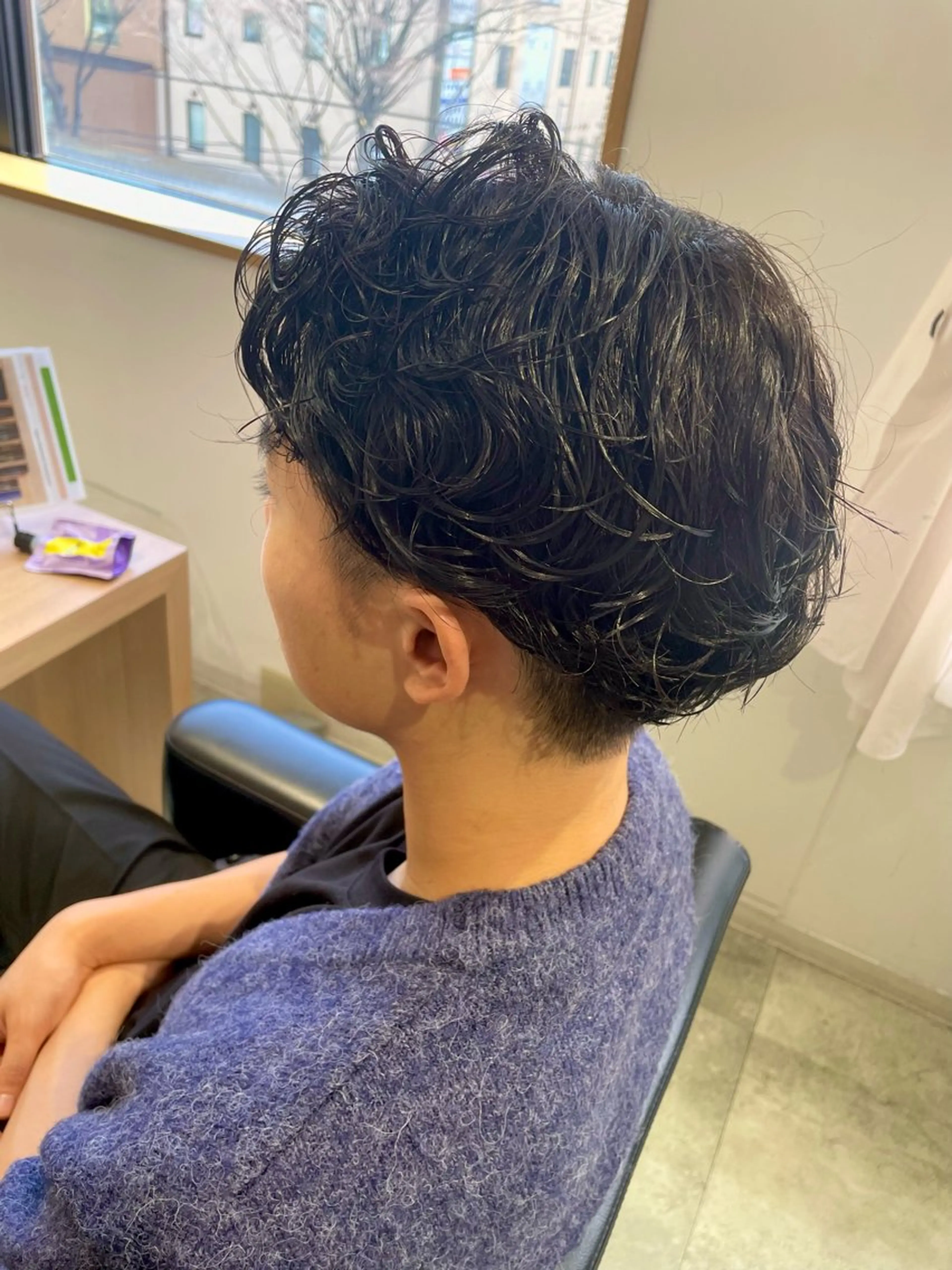 パーマ メンズ 長町/酸性ストレート /曲がる縮毛矯正のヘアスタイル