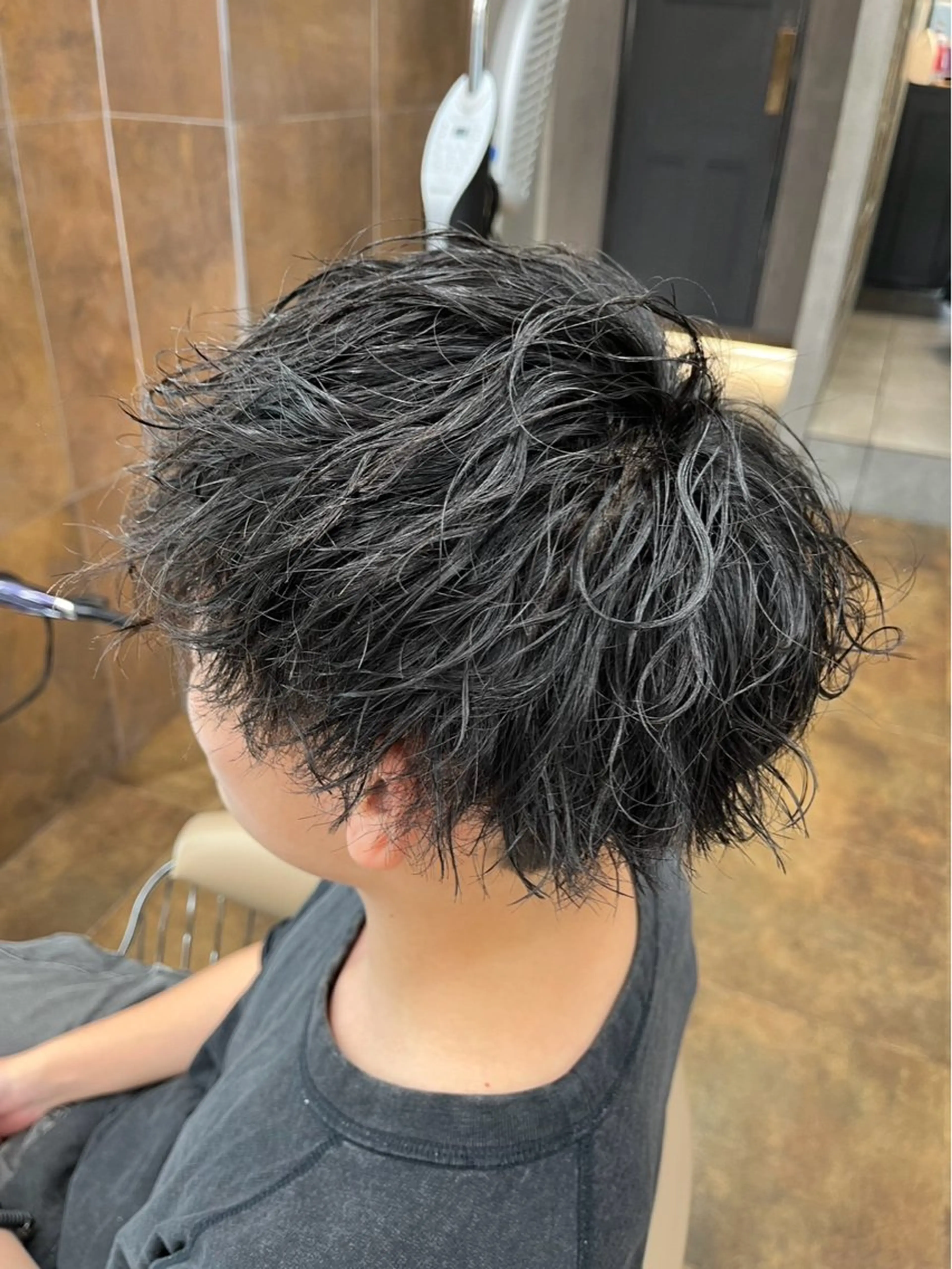 パーマ メンズ 🍒おかむら なみ🍒のヘアスタイル