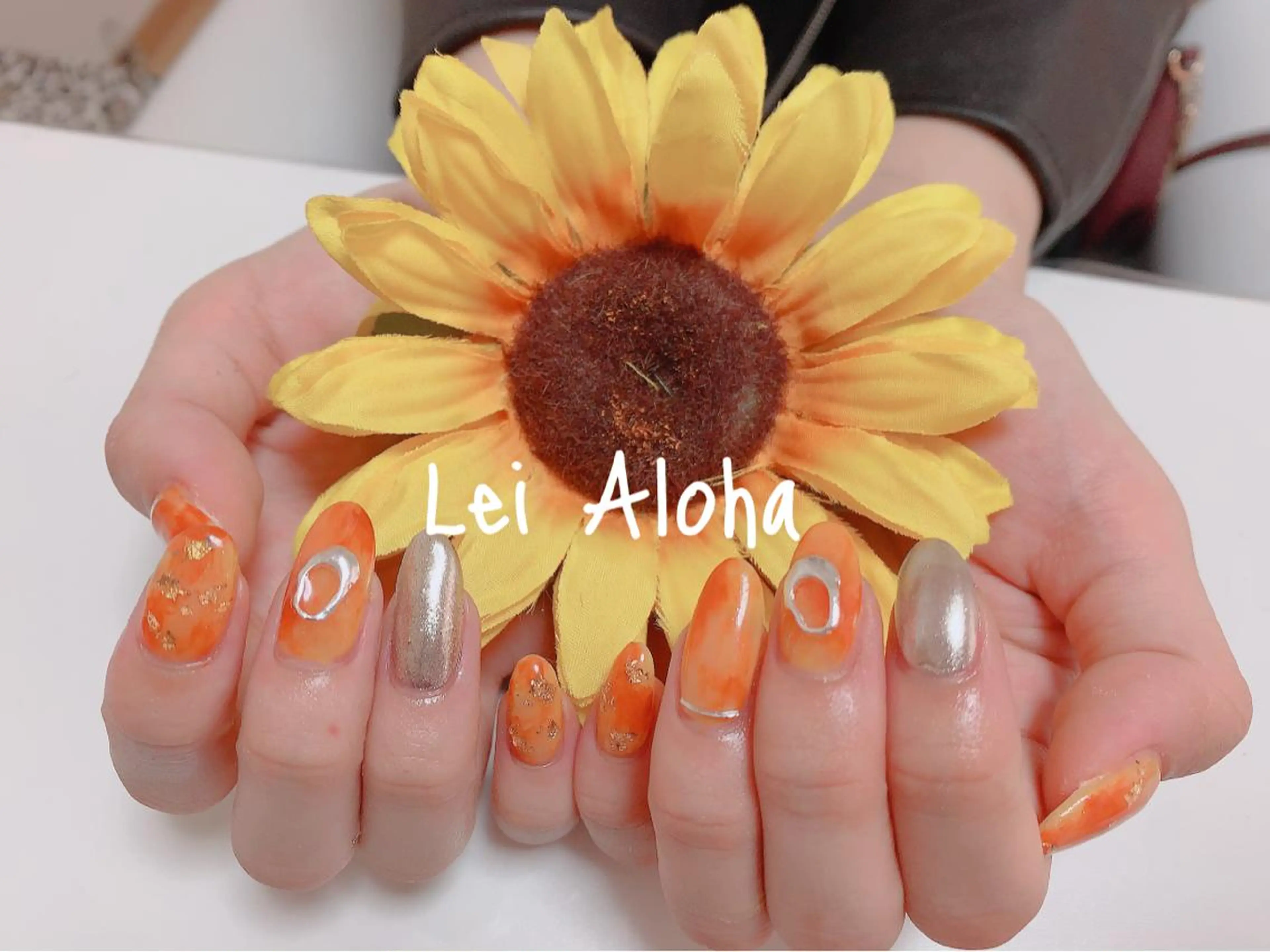 ネイル Lei Aloha ♥のネイルデザイン