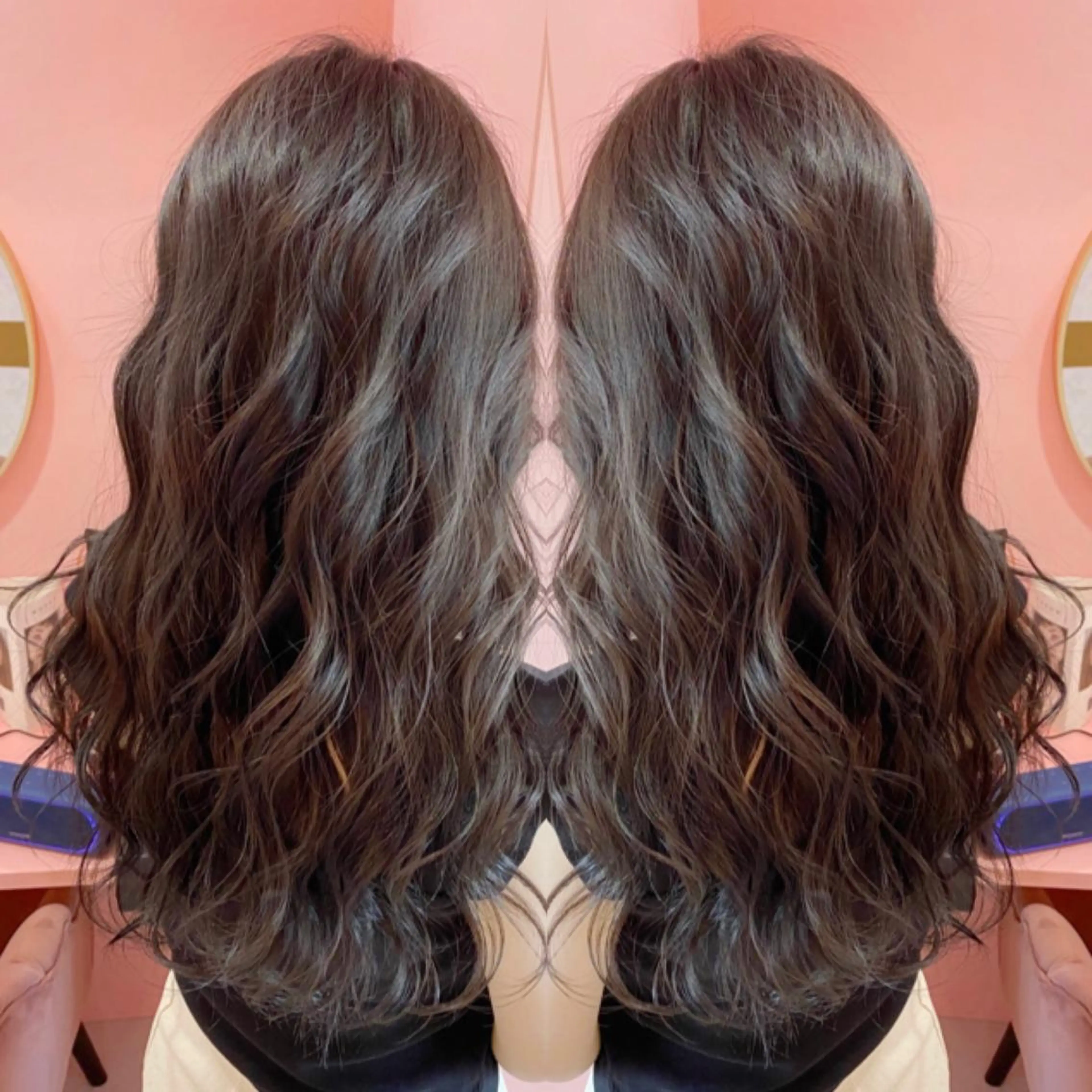 セミロング カラー ヘアカラー トリートメント ヘアセット wehlen【ヴェーレン】所属・プル艶職人/ にしものヘアスタイル