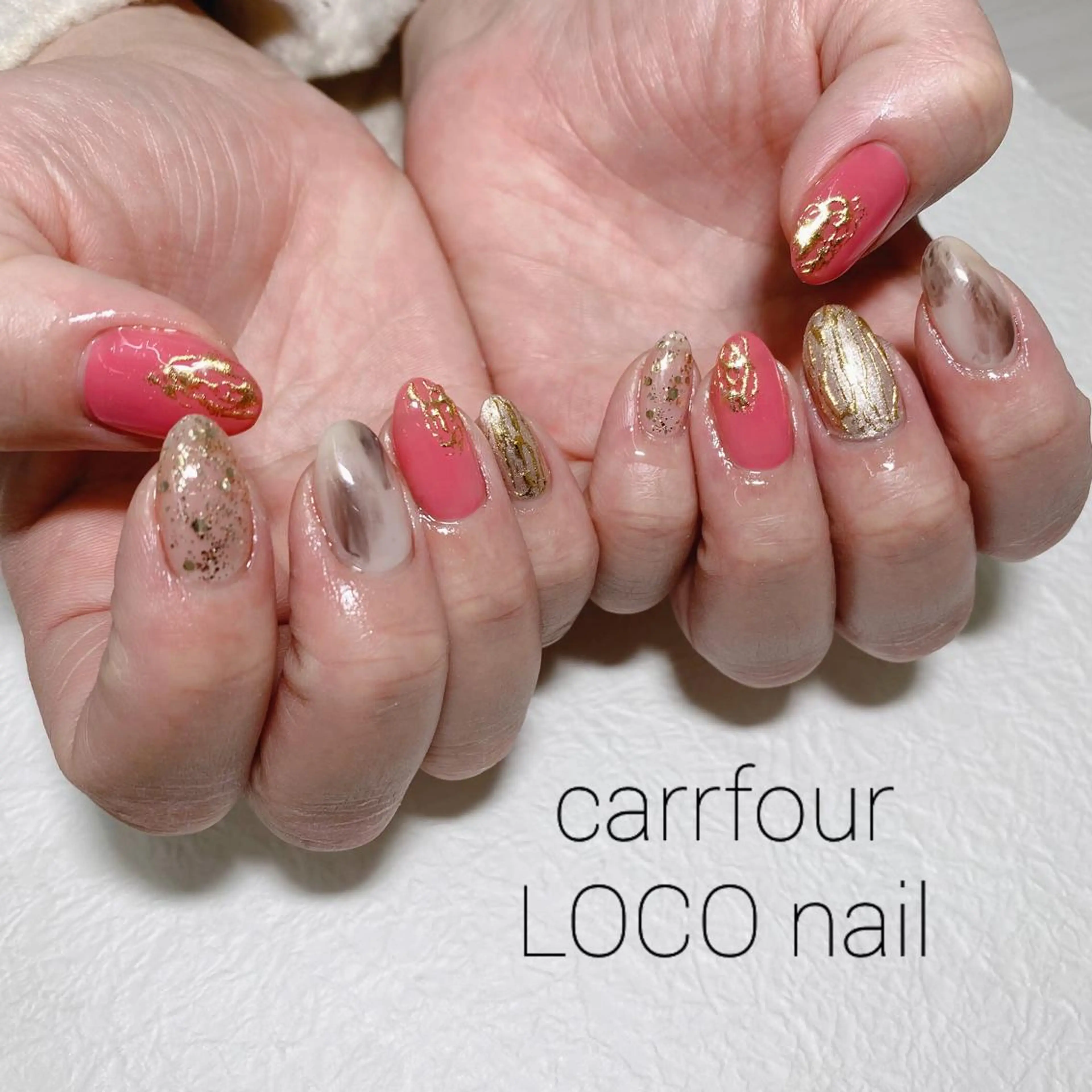 ネイル ハンドネイル 中村 麻衣のネイルデザイン