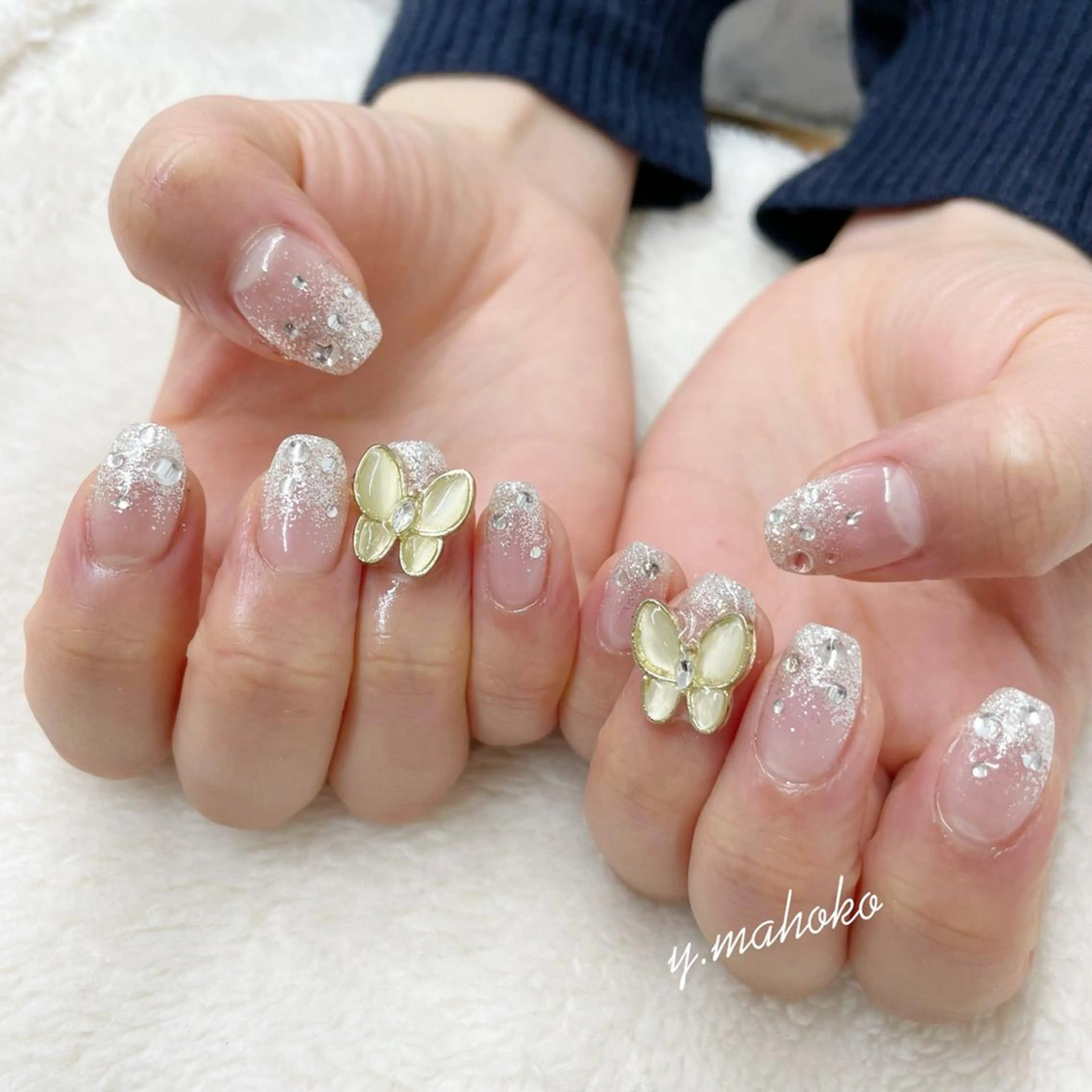 ネイル ハンドネイル She nail studio 原宿所属・パラジェル有/ スカルプ/mahoのネイルデザイン